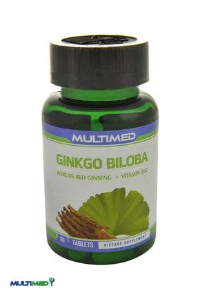 Ginkgo Biloba + Kırmızı Ginseng + B12 Vitamini Içerikli Takviye Gıda - 60 Tablet M0011