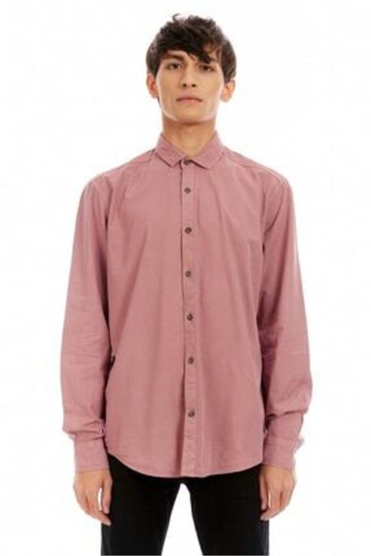 Erkek Gül Kurusu Parça Boya Gömlek | ME19S112227