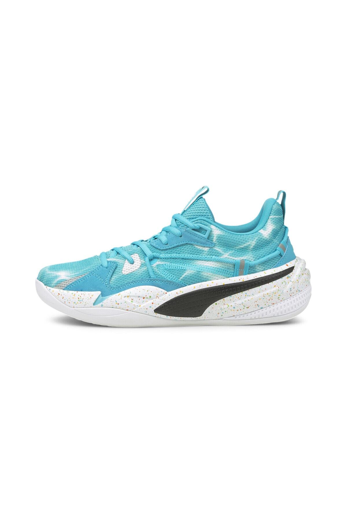 کفش بسکتبال ورزشی پوما زنانه آبی سفید Rs Dreamer Puma