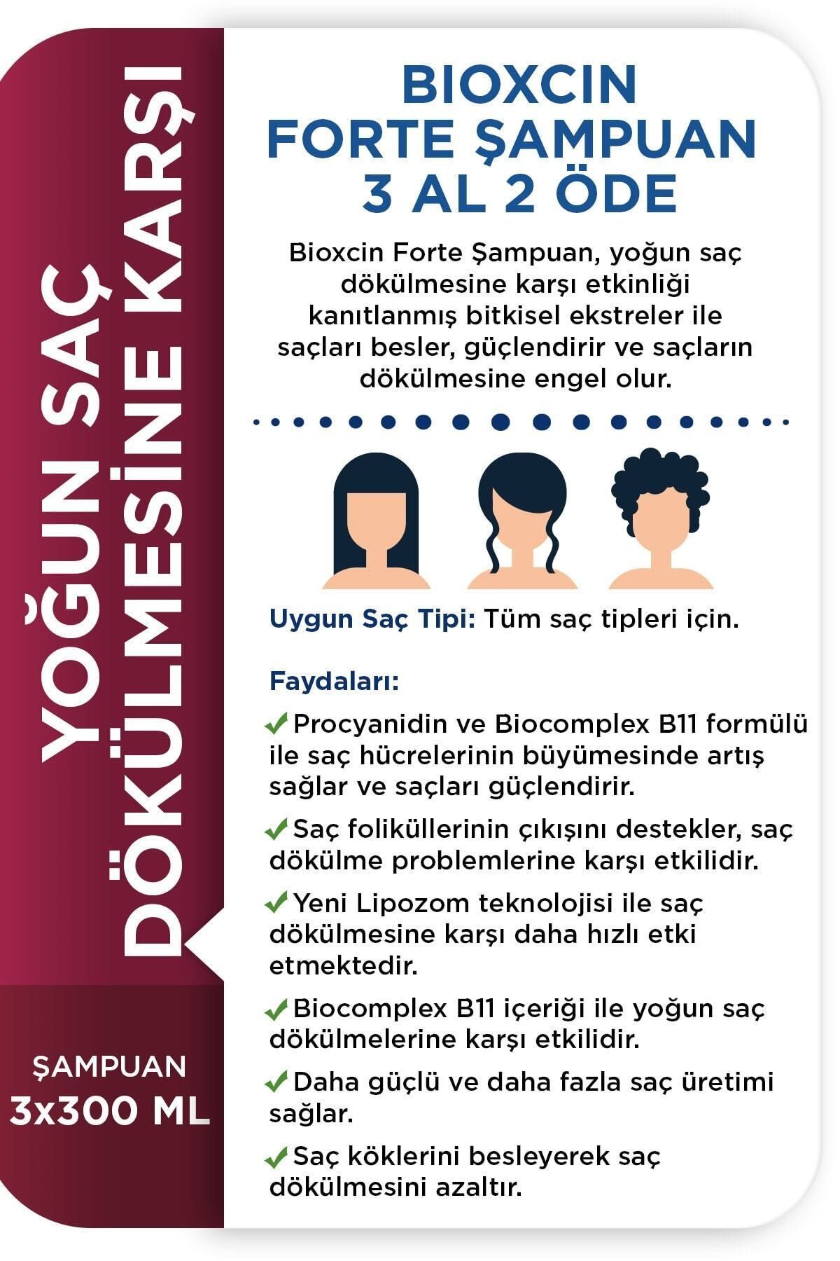 Bioxcin-شامبو فورت بسعة 300 مل 4