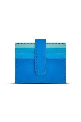 Kadın Mavi Renkli Çıtçıtlı Kartlık Jojo 04 SmpCL02-04