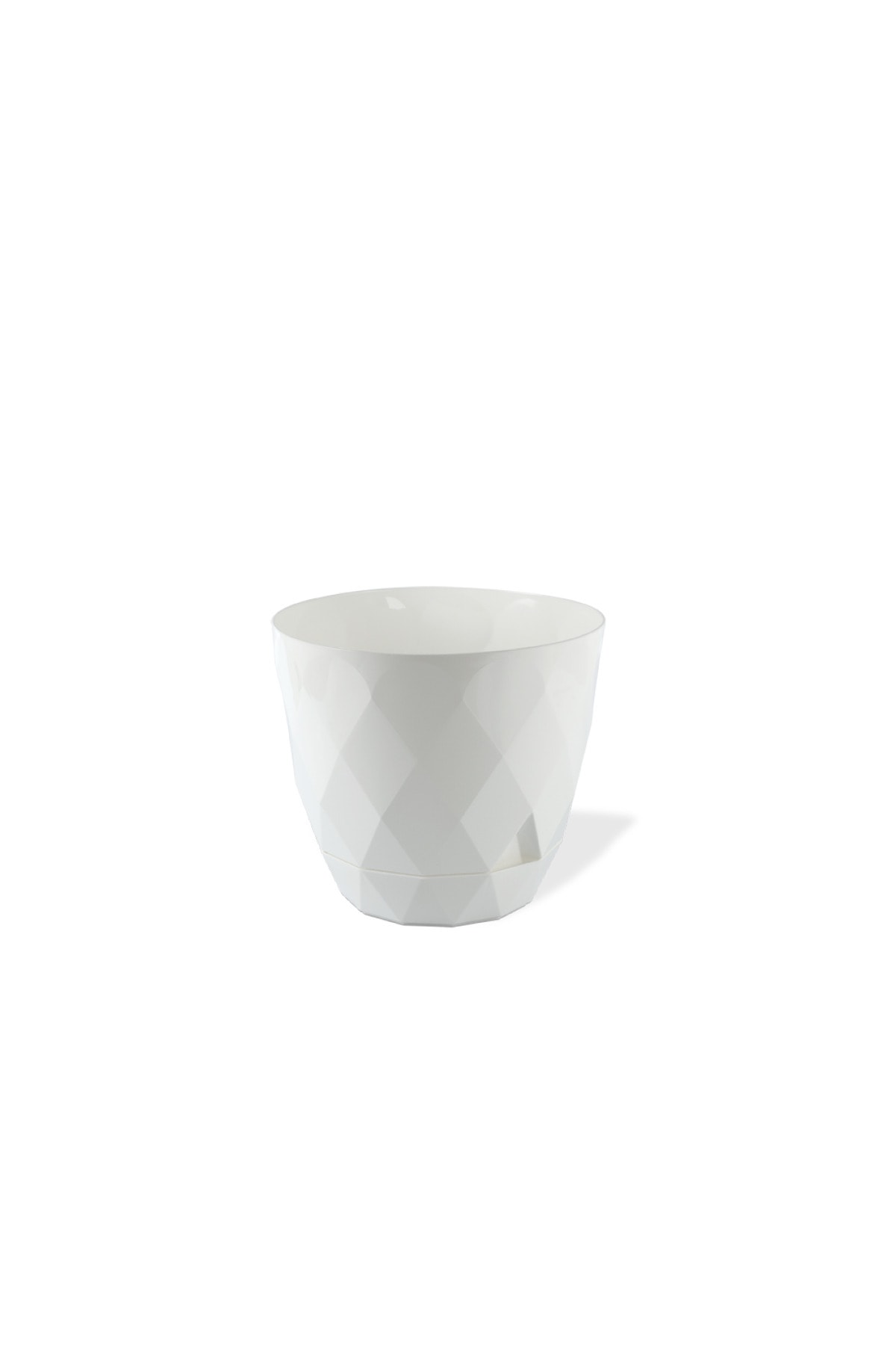 Karasu Plastic 2 Pieces Yakamoz Flower Pot 5 No