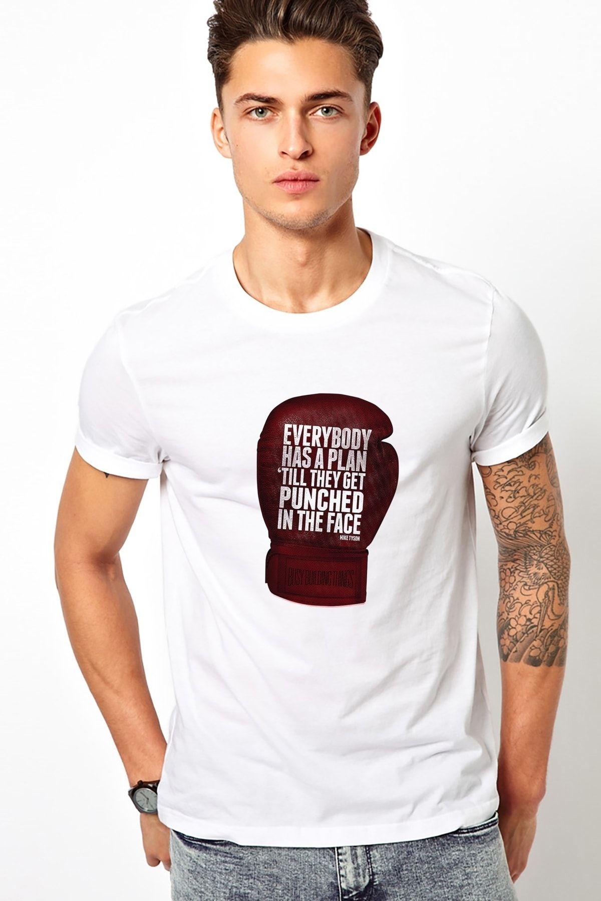Mike tyson everyone has a plan shirt best sale