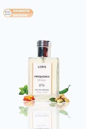 E-76 Frequence Parfume Edp 50 ml Odunsu Erkek Parfüm LORIS00010