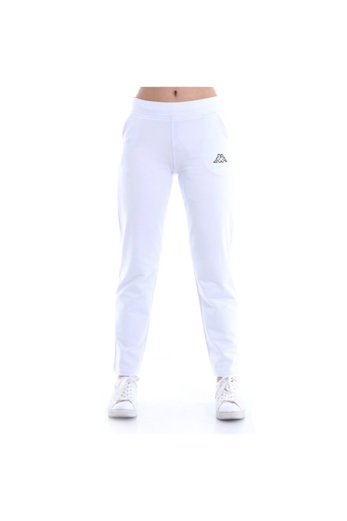 Kappa Women s White Sweat Pants Zeny Trendyol