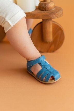 Kız Çocuk Indigo Hakiki Deri Sandalet -d-464 D-464