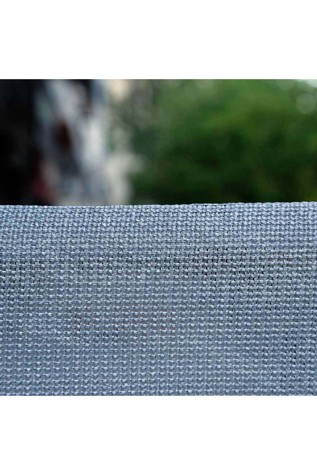 fileambalaj %95'lik Gri (Gümüş) Gölgelik File - 5*2 METRE - Branda - Çit Filesi