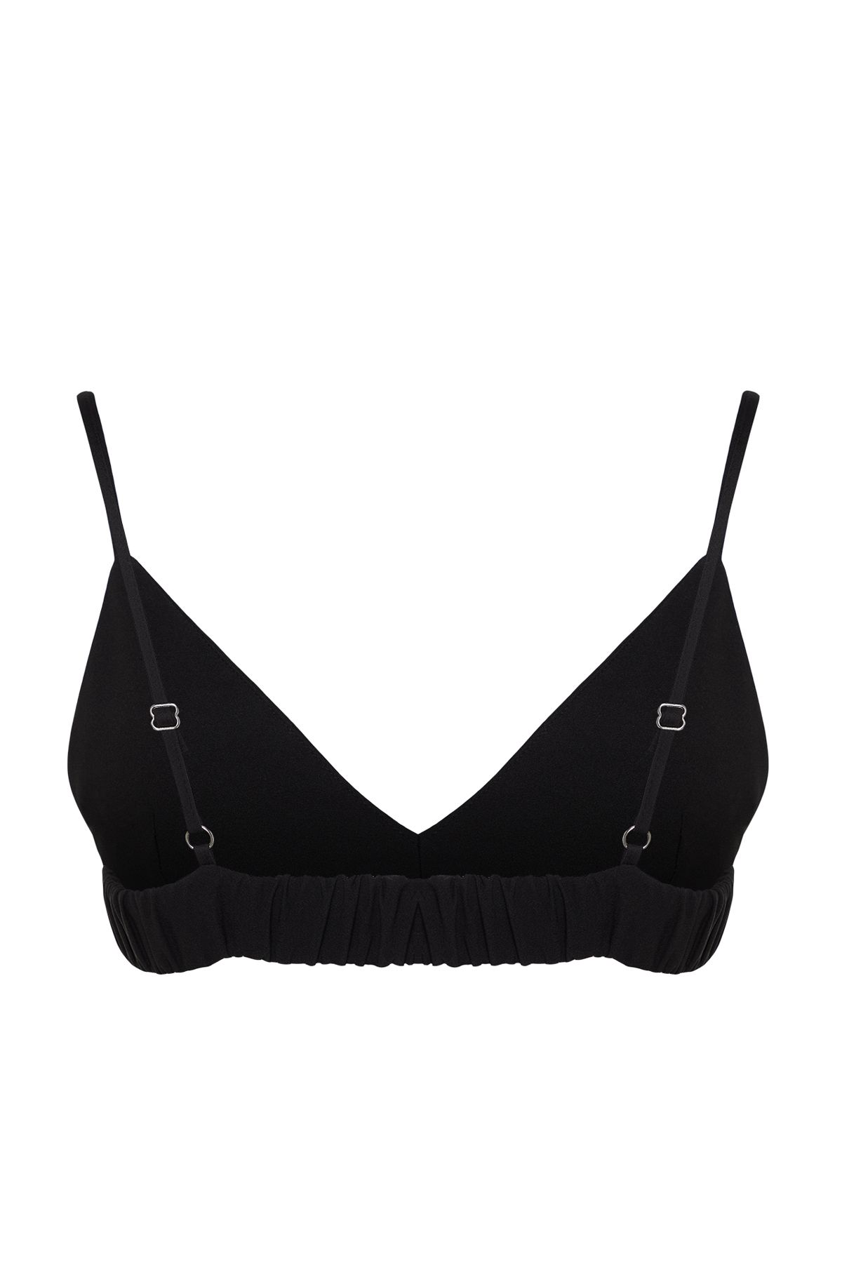 Trendyol Collection-Черно изрязано бюстие с лъскав камък - TPRSS24BS00002 8