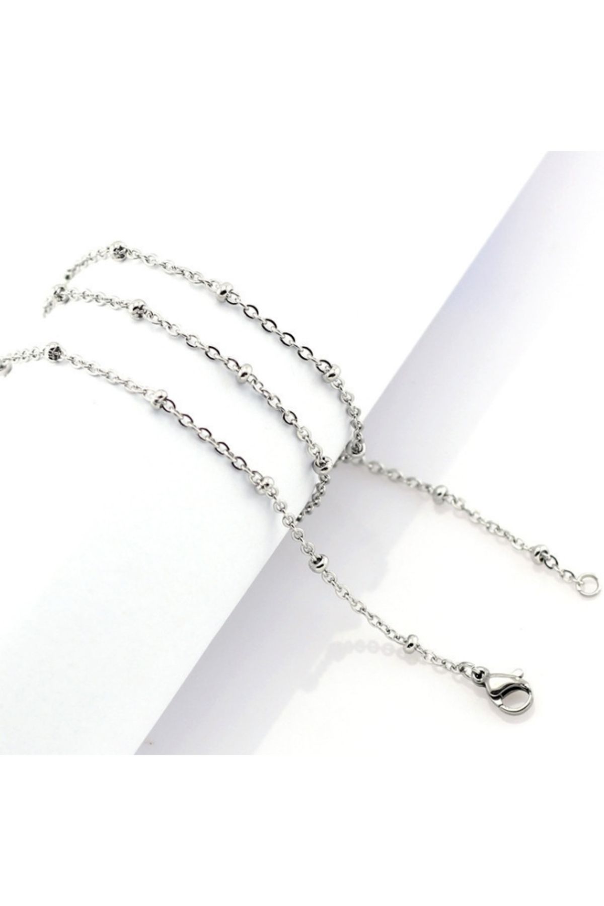 Chavin-2 Mm. 50 Cm. Bulk Steel Necklace Chain - Fine between Eb28 1