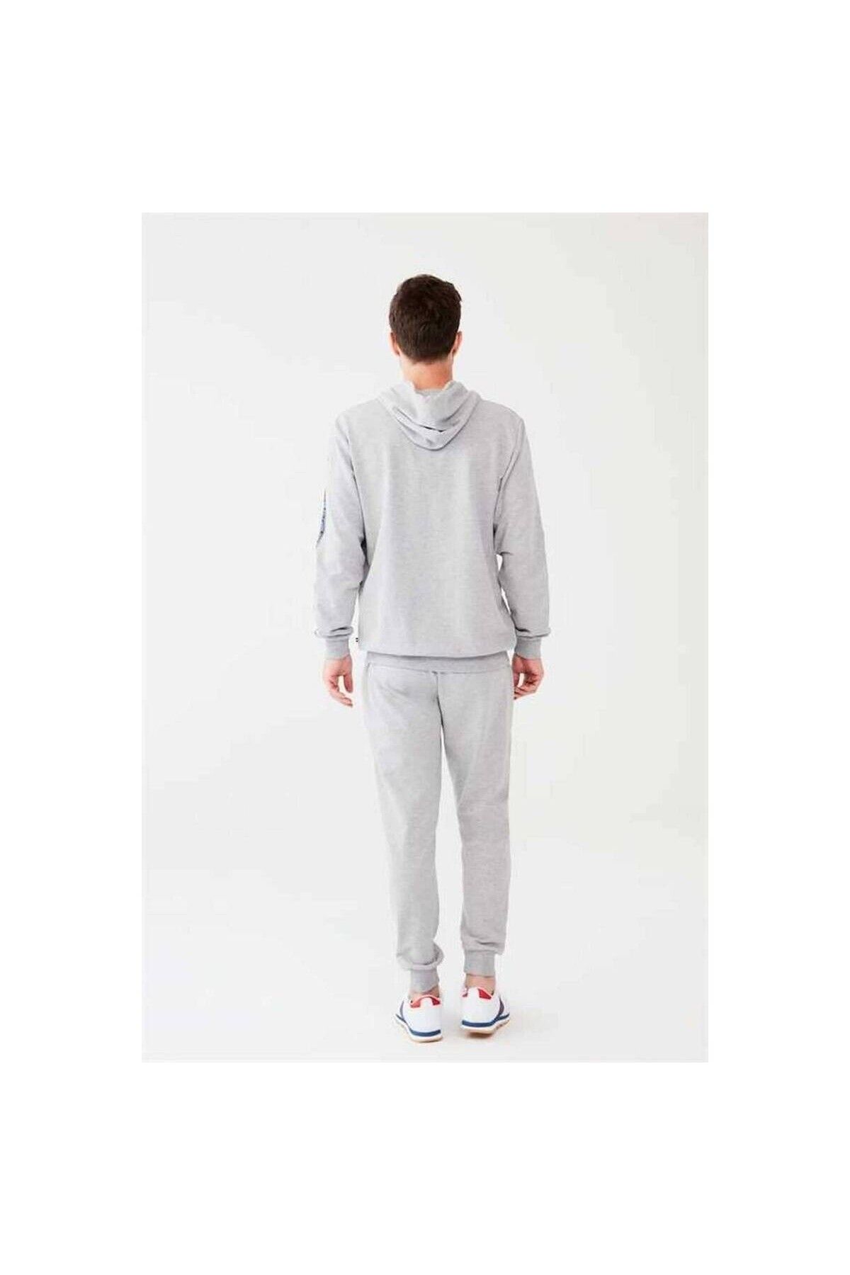 Dark grey polo sweat suit discount