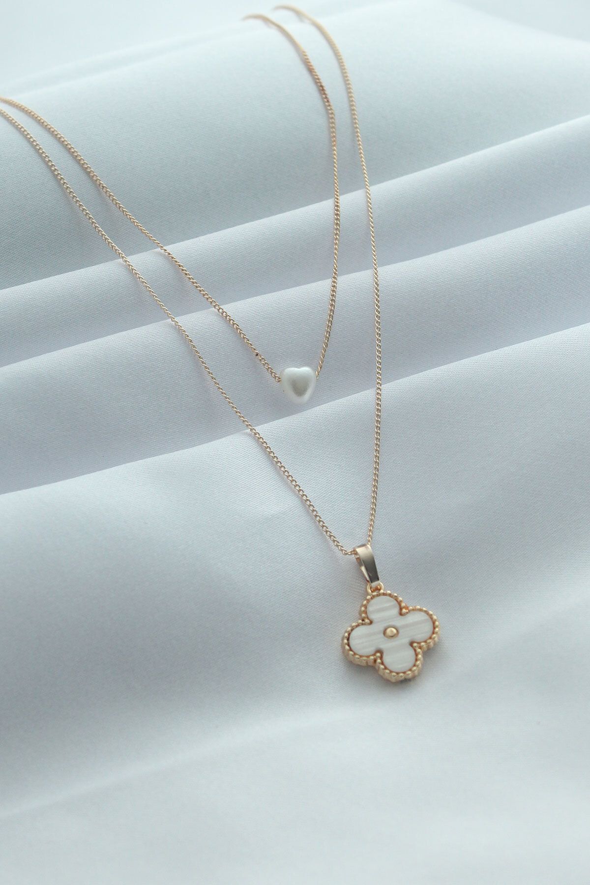 Angel store pearl necklace