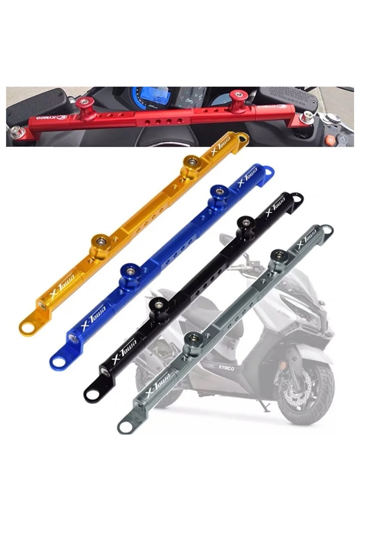 Motosiklet Aksesuar Tutucu Gidon Barı XMAX NMAX PCX ve Benzeri