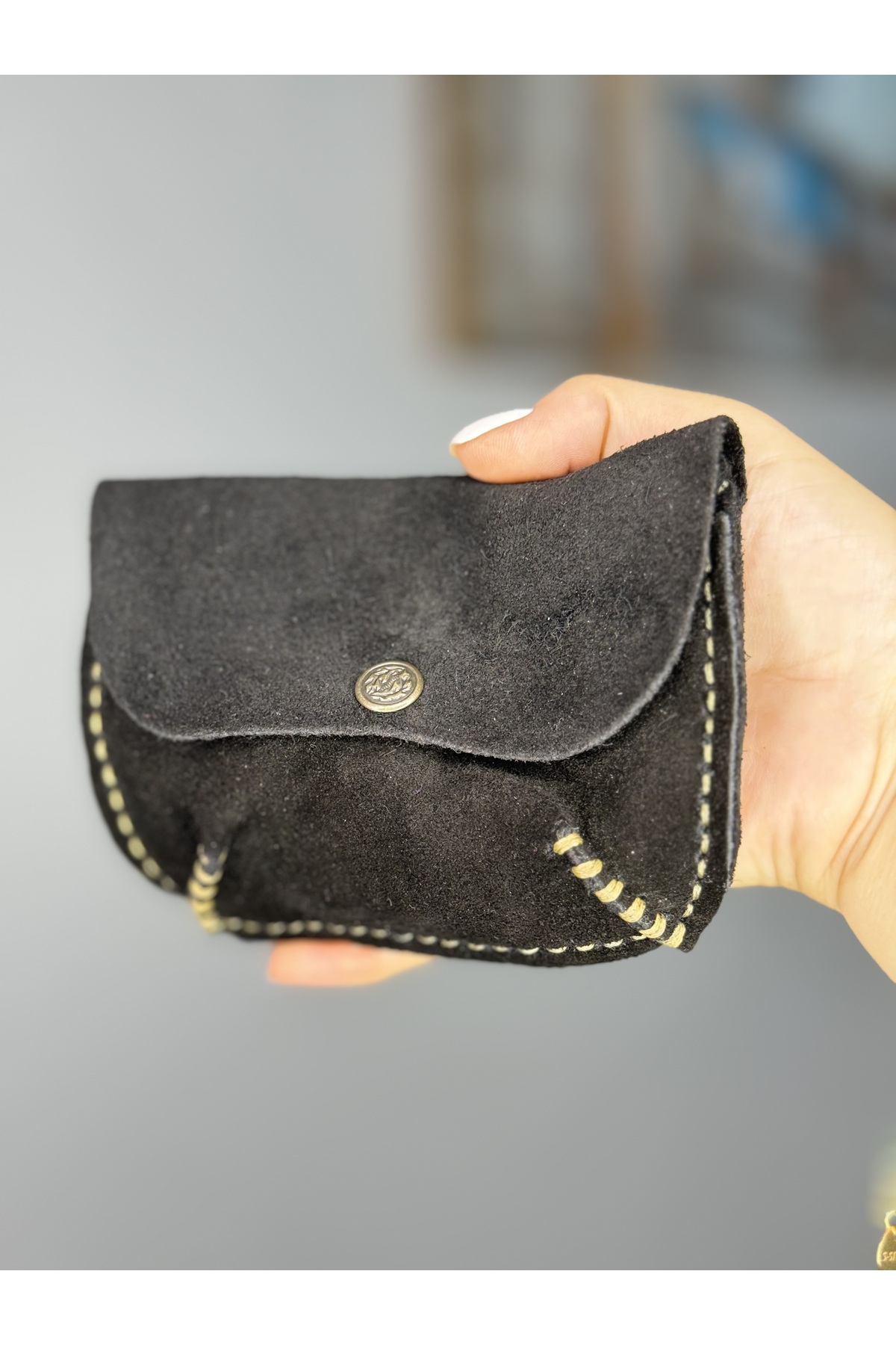 کیف پول مردانه مشکی Tuvita Collection Bodrum | C-107 اورجینال - تصویر 7