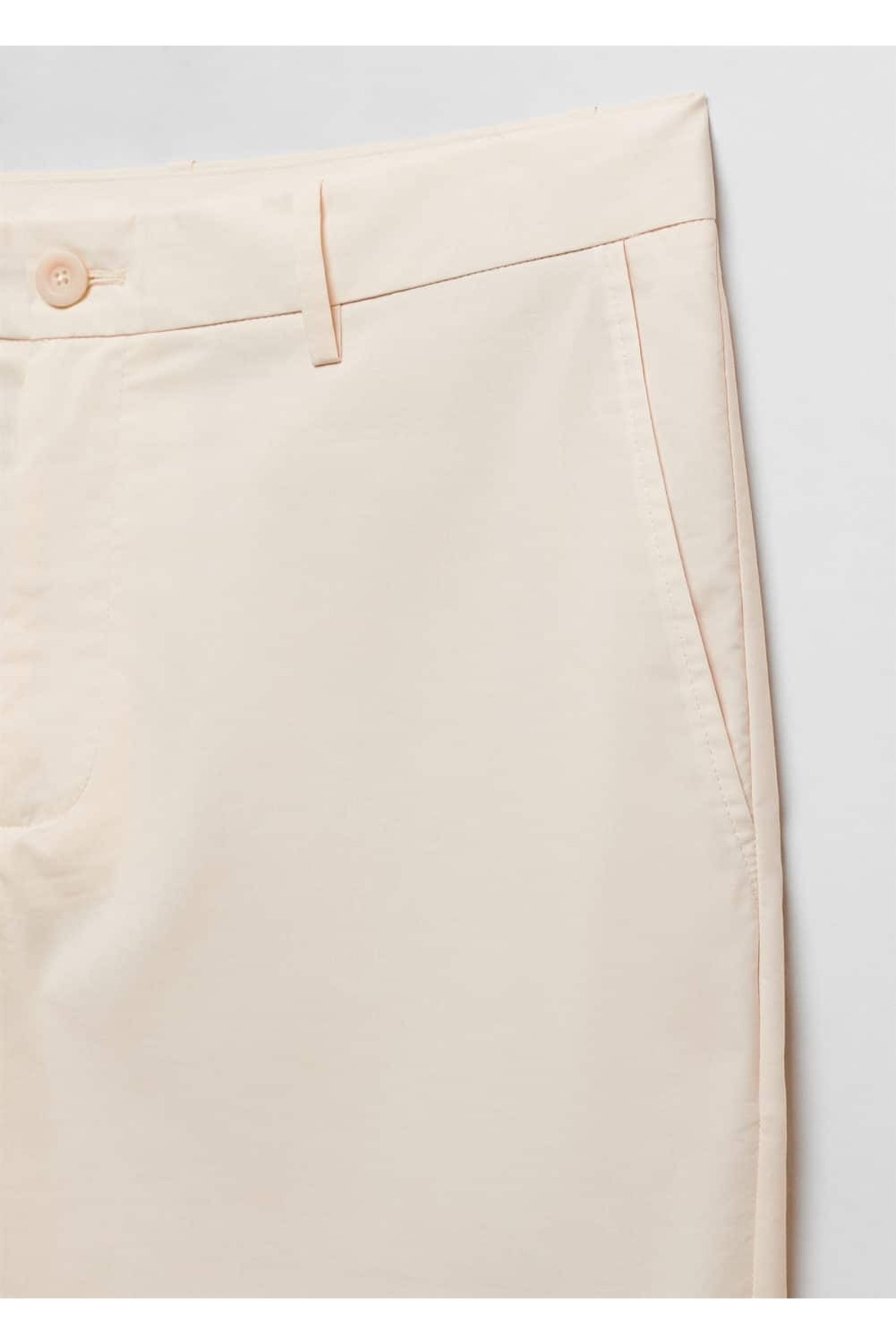 شلوار مردانه آبی منگوMANGO Man | 67070450 اورجینال - تصویر 8