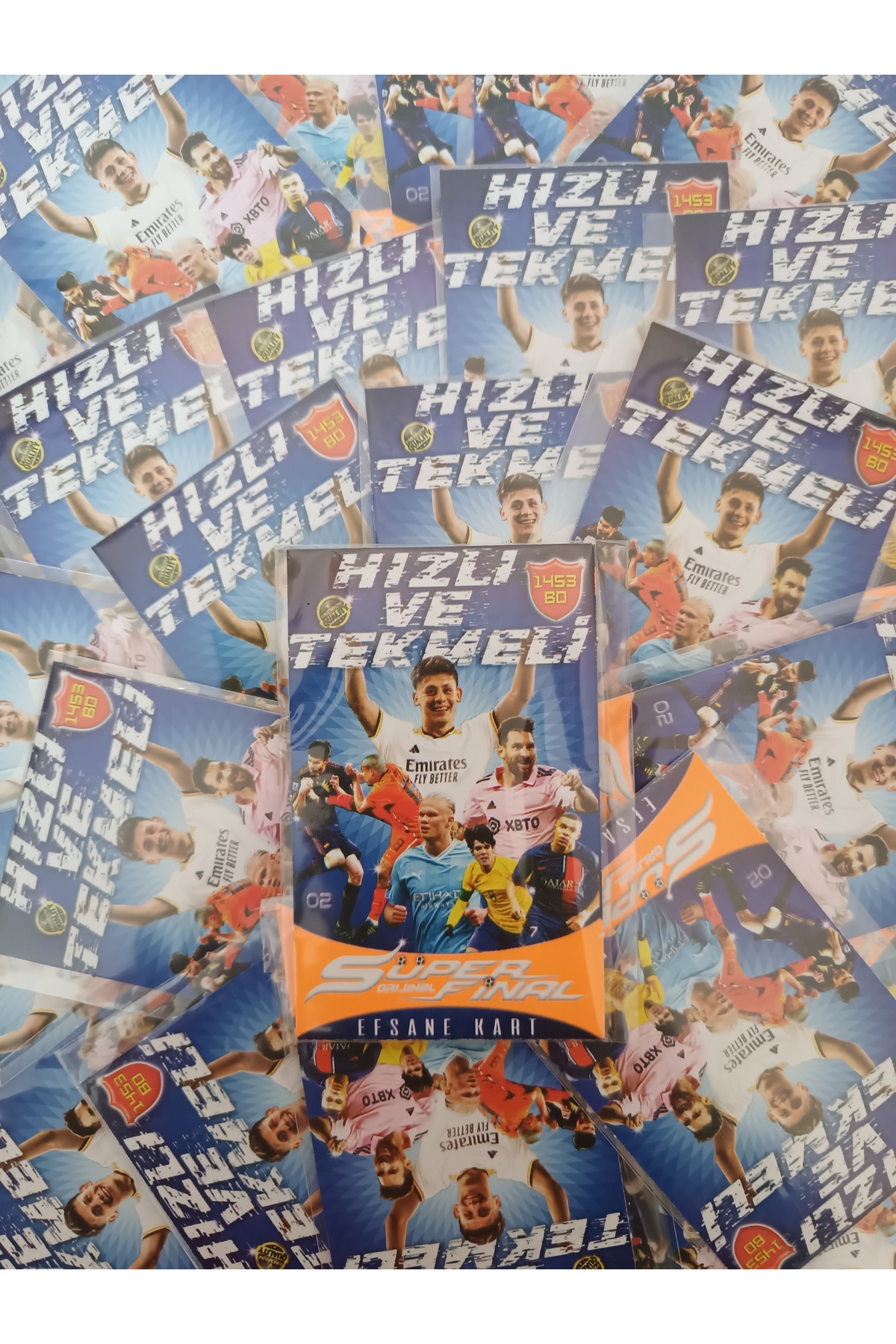 Numaca Yeni Sezon Hızlı ve Tekmeli Futbolcu Kartları 2024 Özel Seri Transferler Premium Quality 20 Adet fotoğrafı 4 (önizleme)