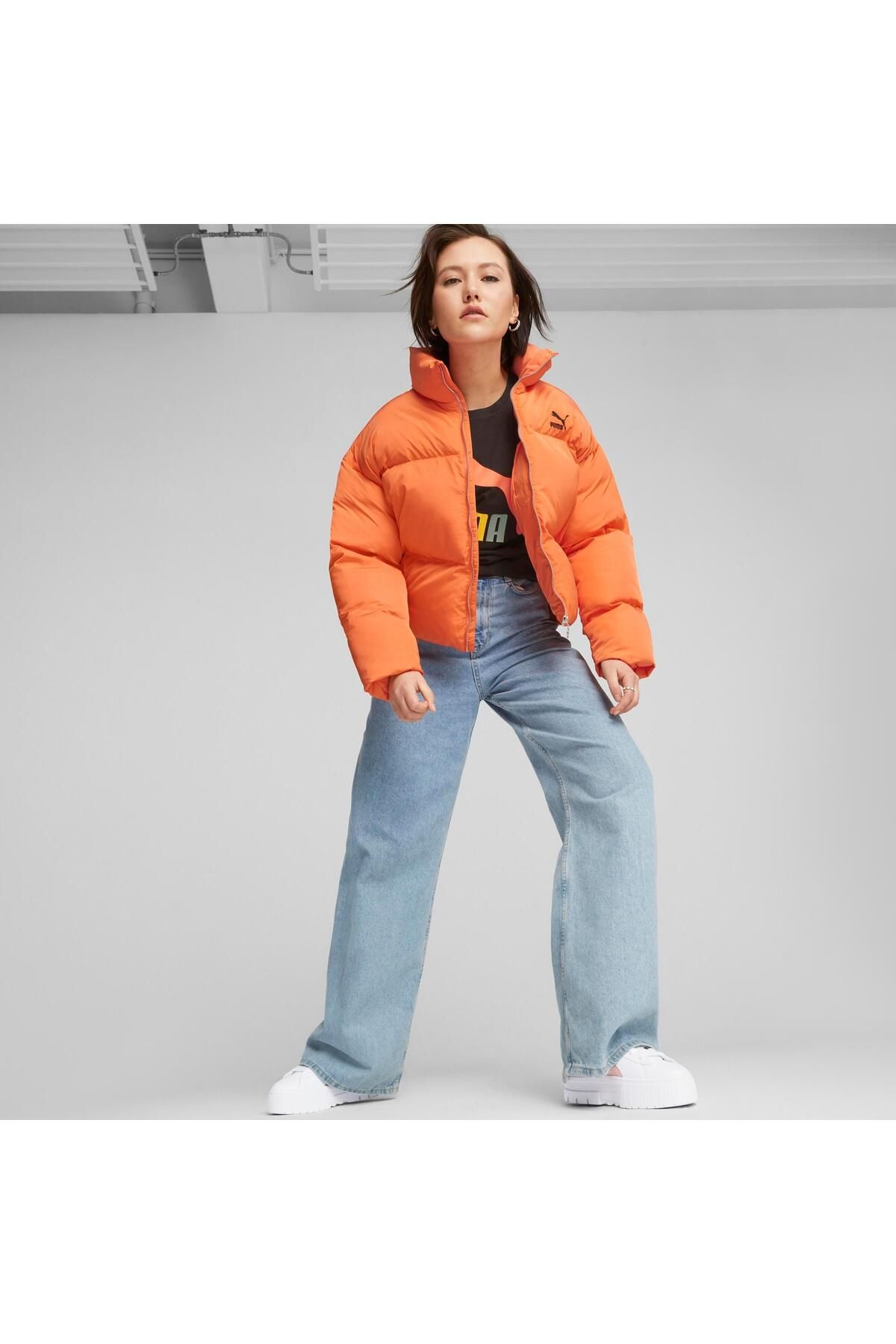 کاپشن پافر کلاسیک اورسایز مدل "Hot Hea" از برند پوما   Puma