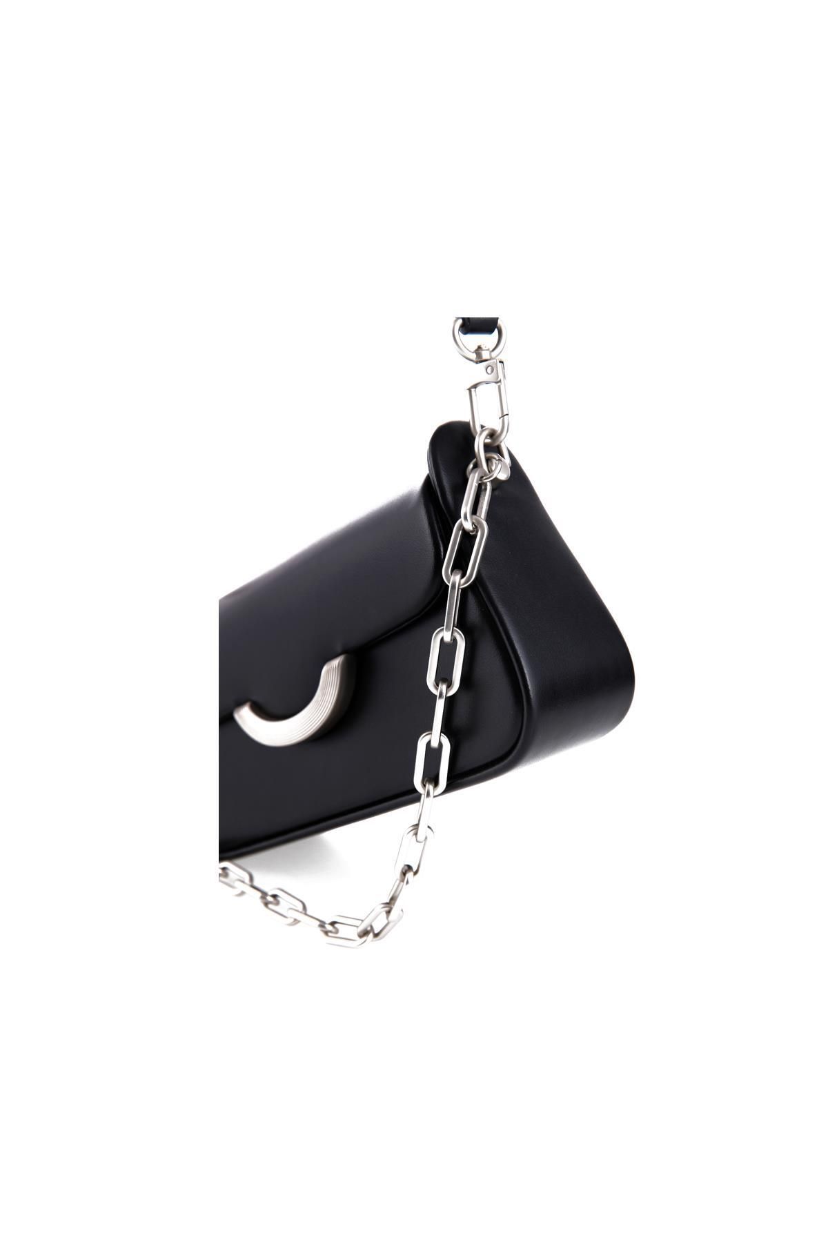 ÇÇS-Ccs London 17136 Black Women's Shoulder Bag 5