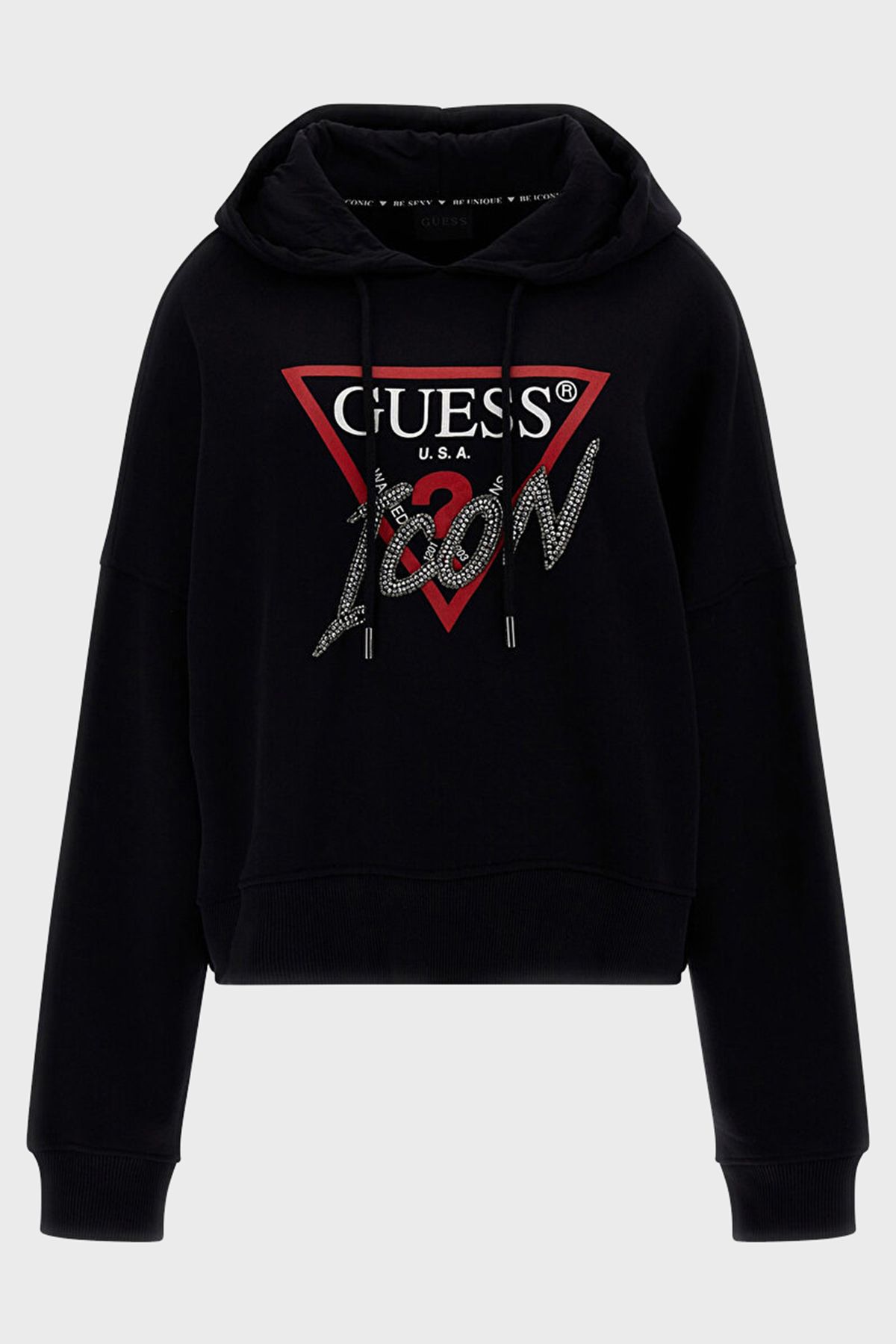 Guess icon logo on sale sweatshirt
