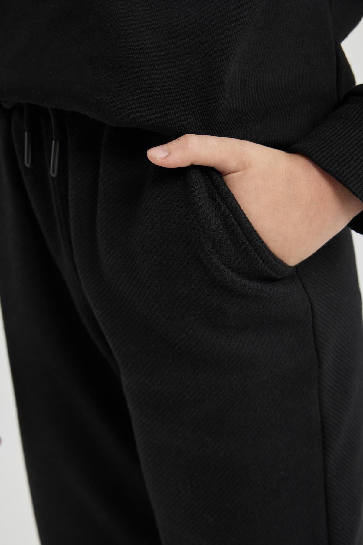 DeFacto-Boy's Basic Jogger Sweatpants B5753a824sp 5