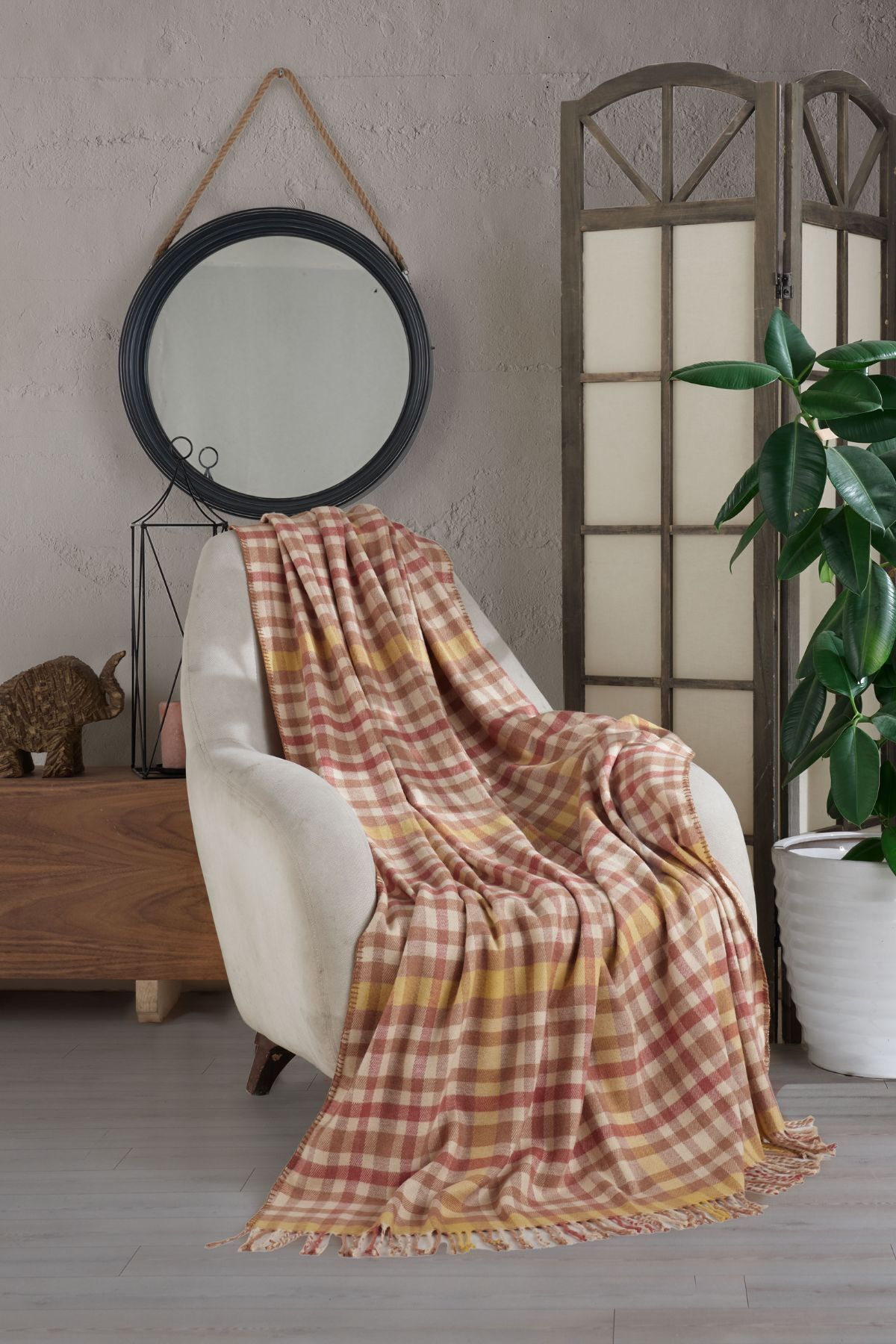 Betz Set di 3 coperte in pile misure 130 x 170 cm con anti pilling Colore fucsia