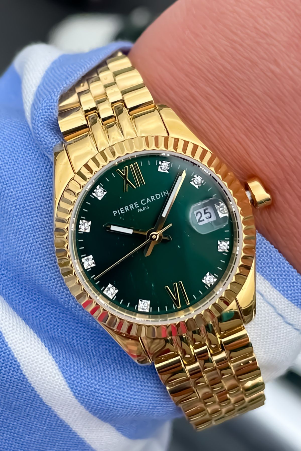 Pierre cardin watch gold 2025