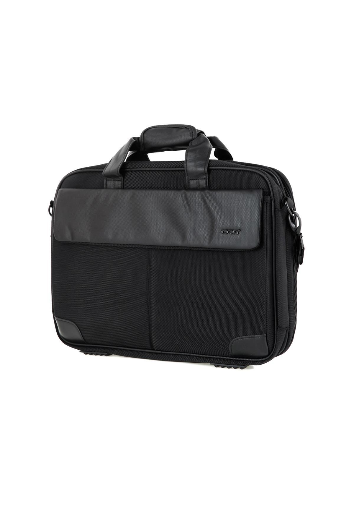 ÇÇS-Ccs London 71358 Black Unisex Briefcase 5