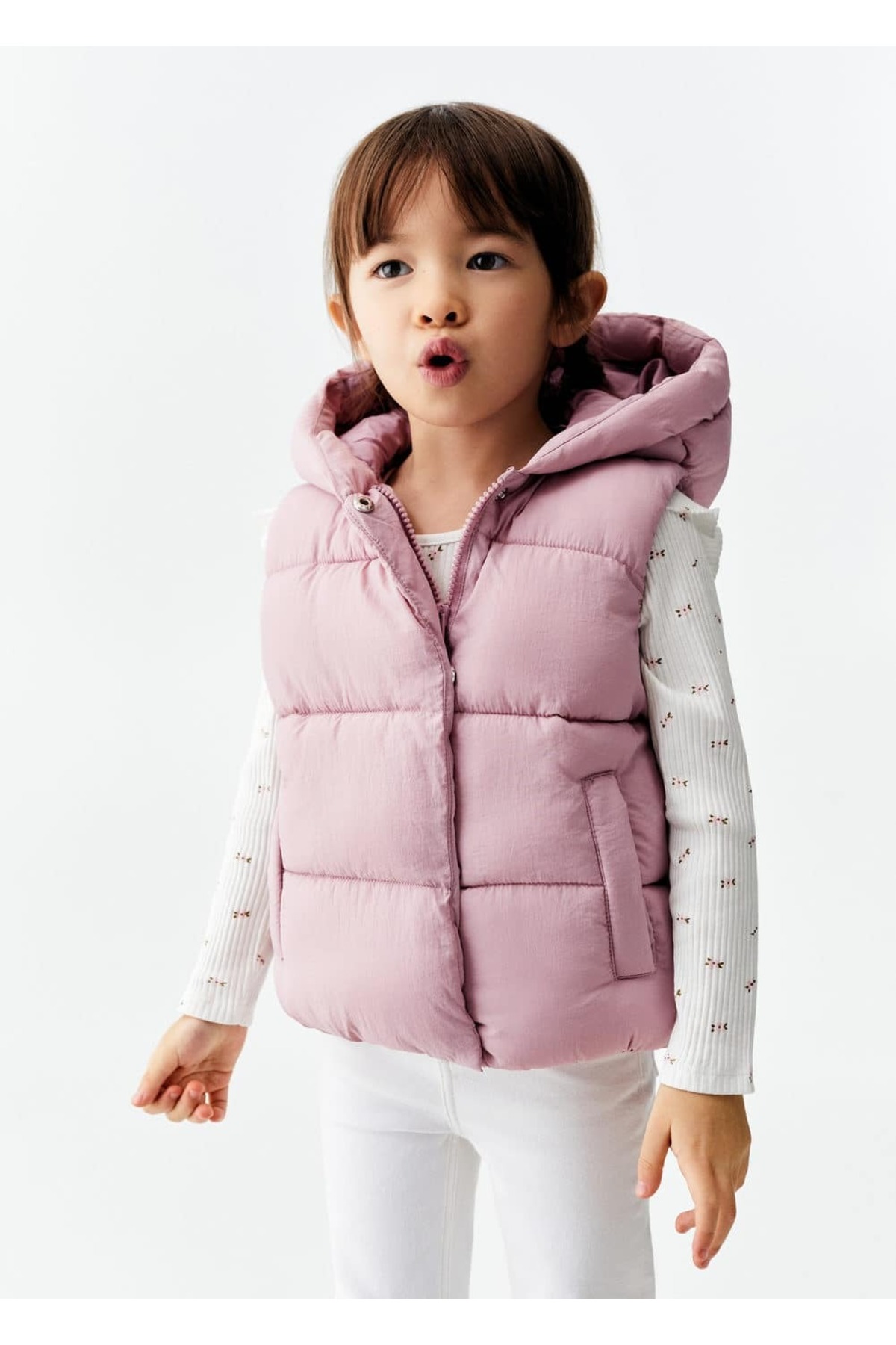 MANGO Baby Kapüşonlu kapitone yelek Fiyatı, Yorumları Trendyol