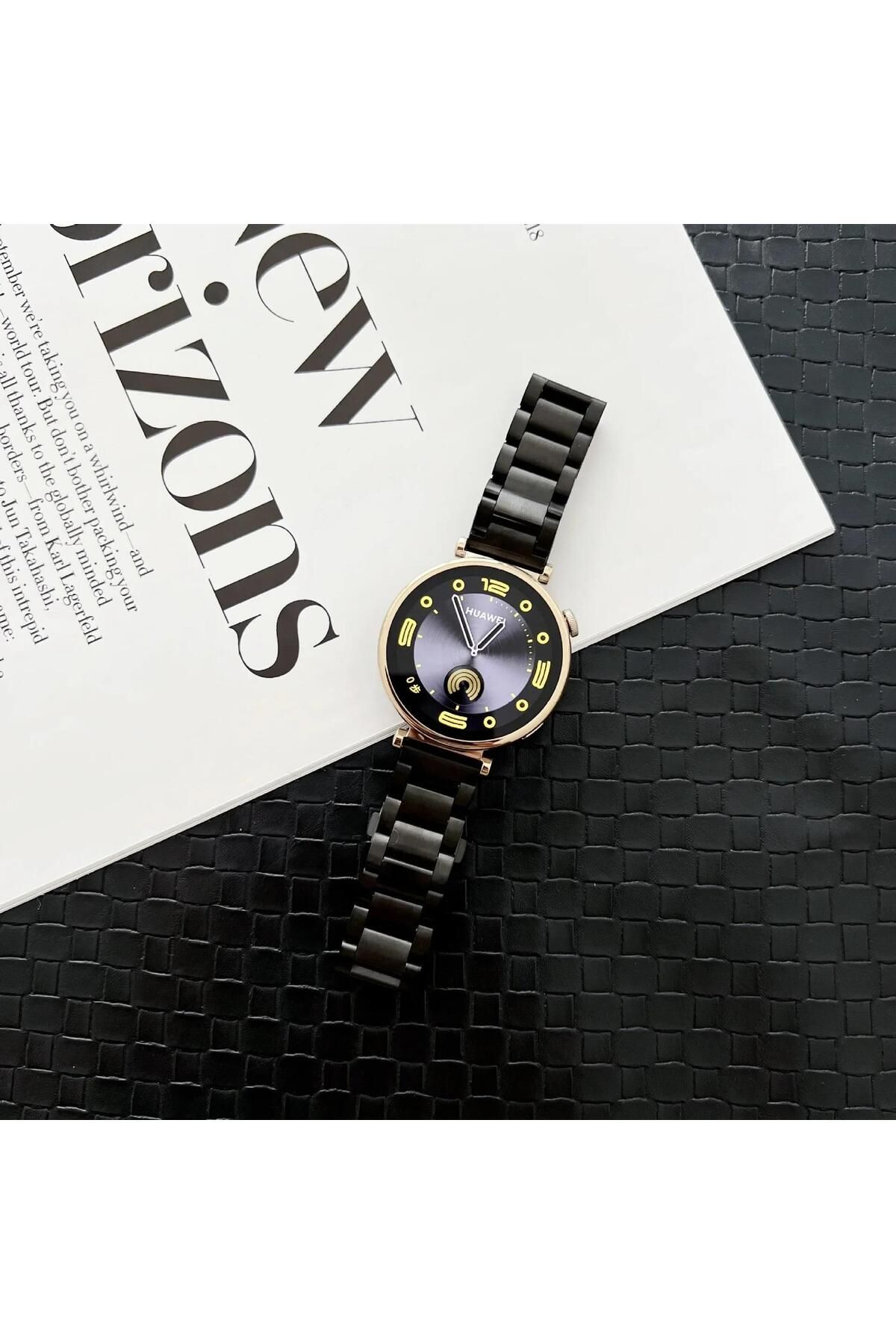 Huawei watch stainless steel sale with stainless steel link band