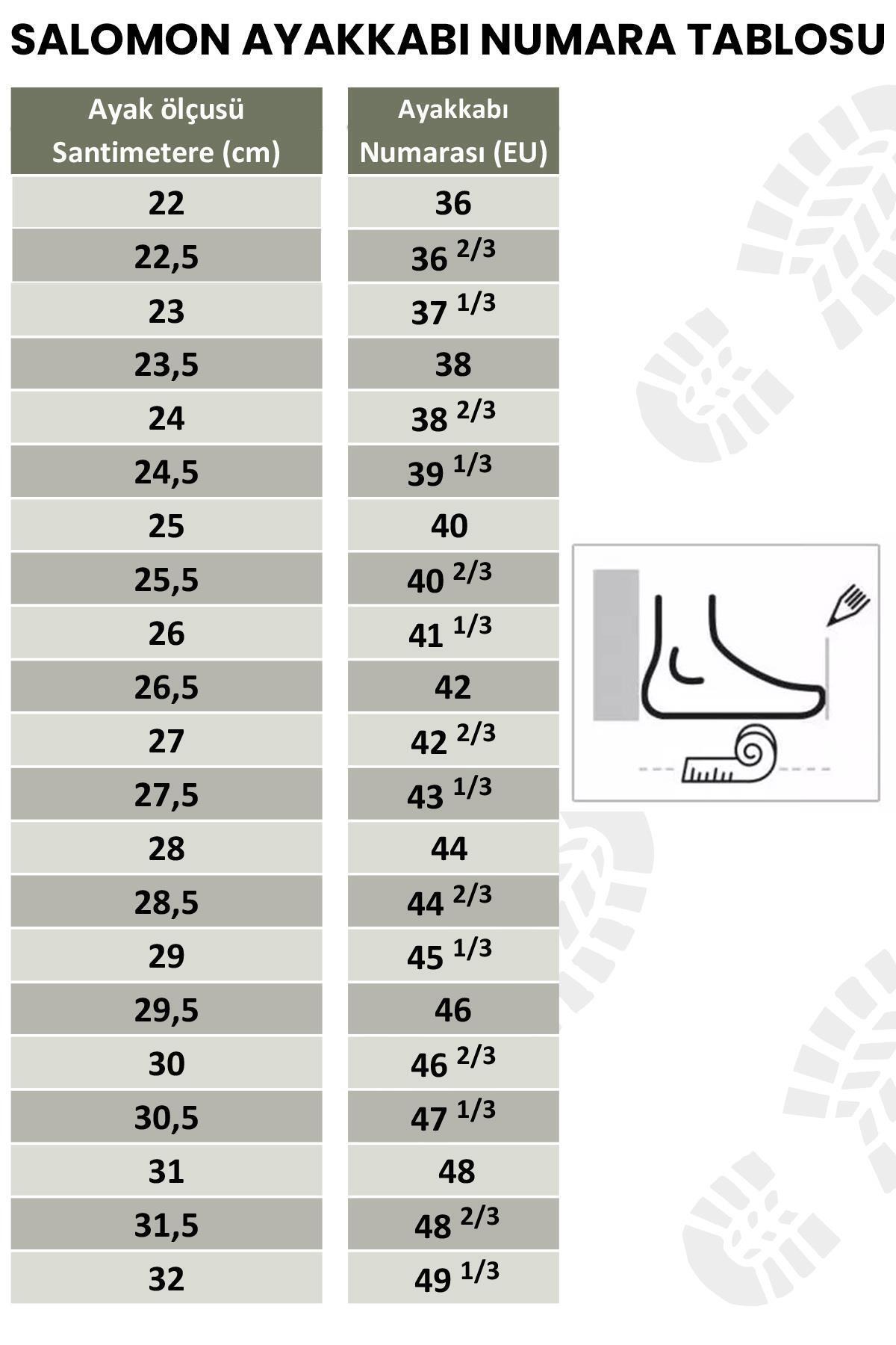 کتانی Salomon سالومون مردانه X-adventure Gtx Gore-Tex® Patika KHAKI اورجینال - تصویر 4
