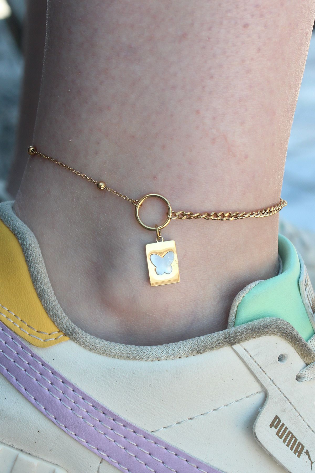 Angel anklet discount