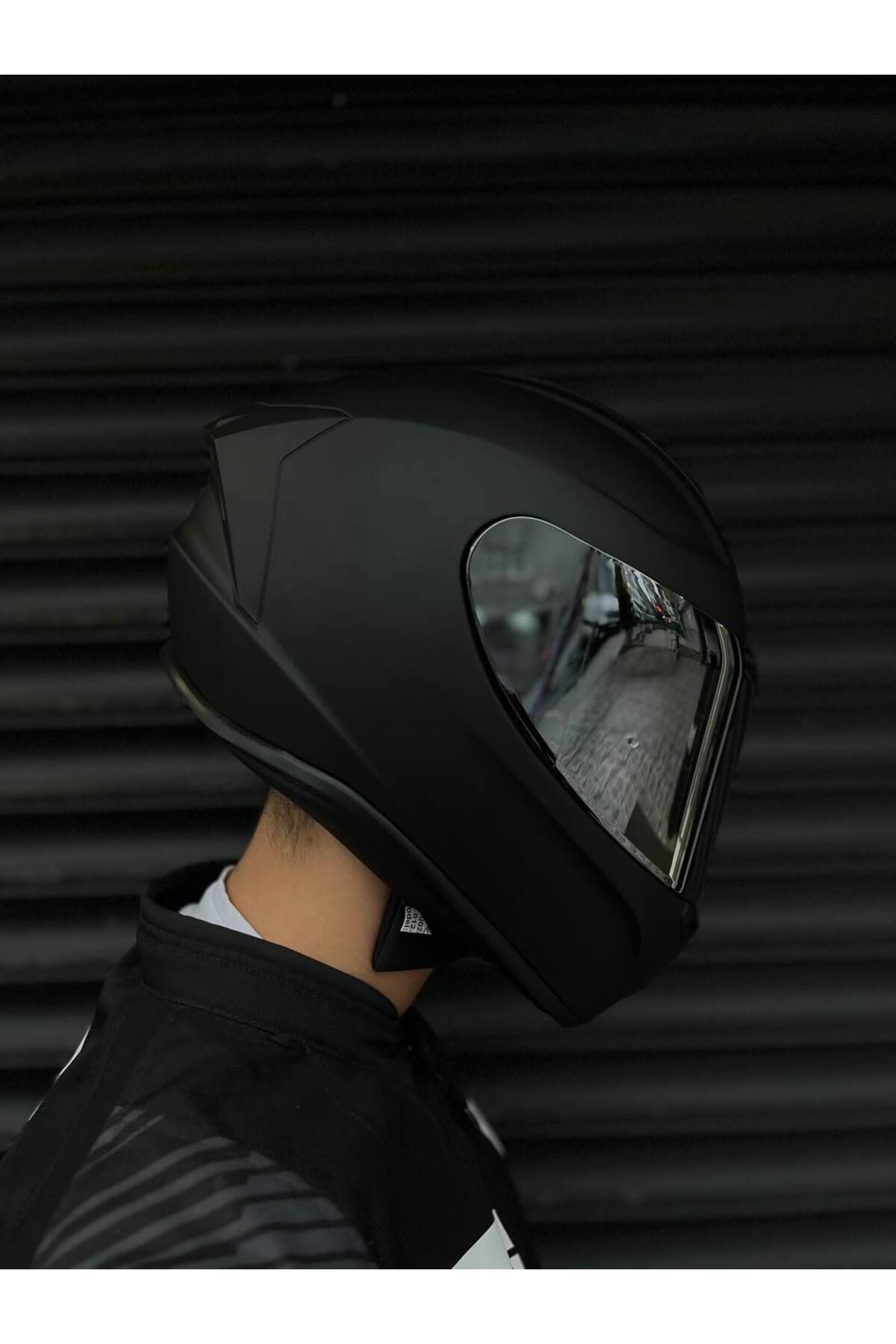 Helmet with mirror on sale