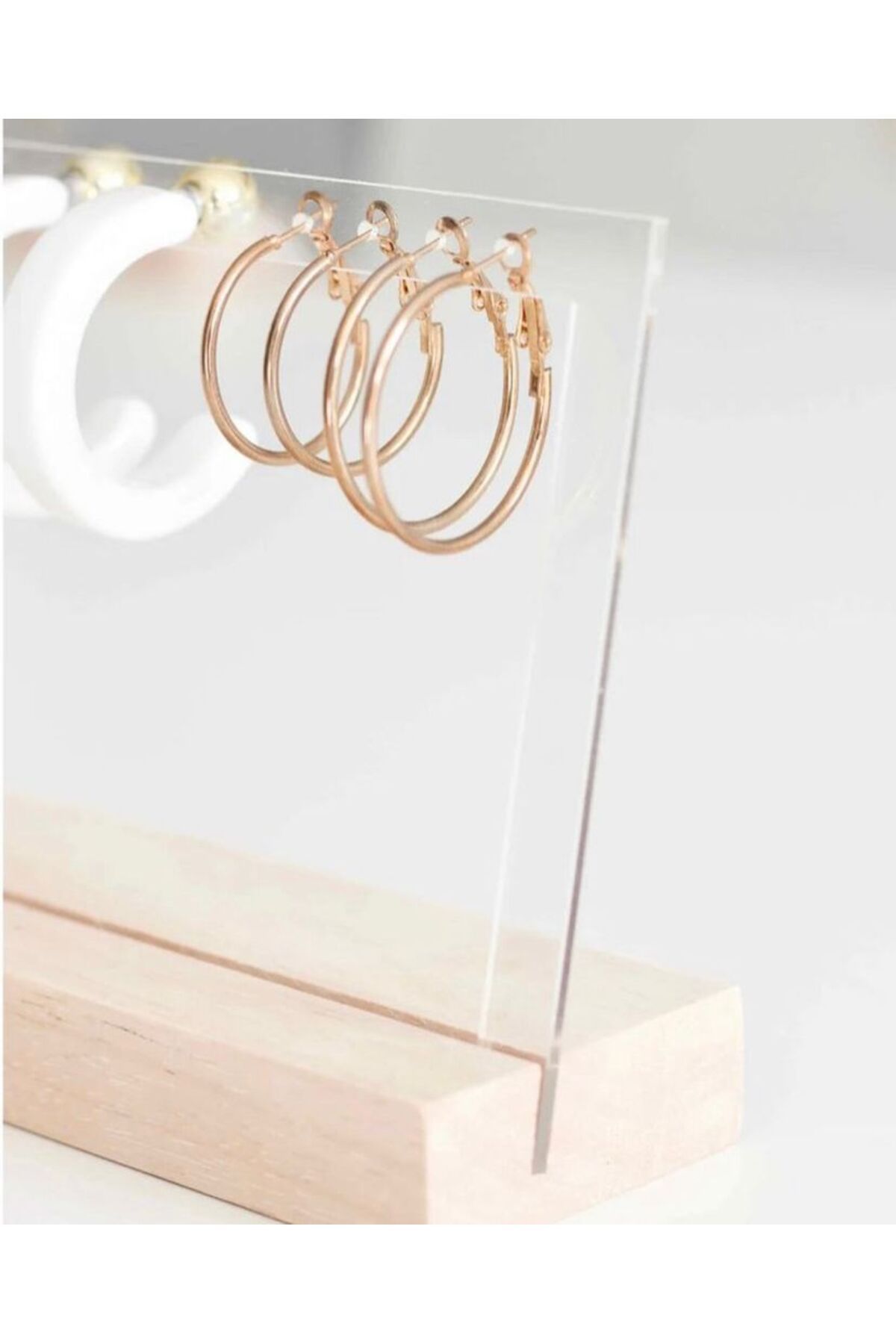 Hoop top earring organizer
