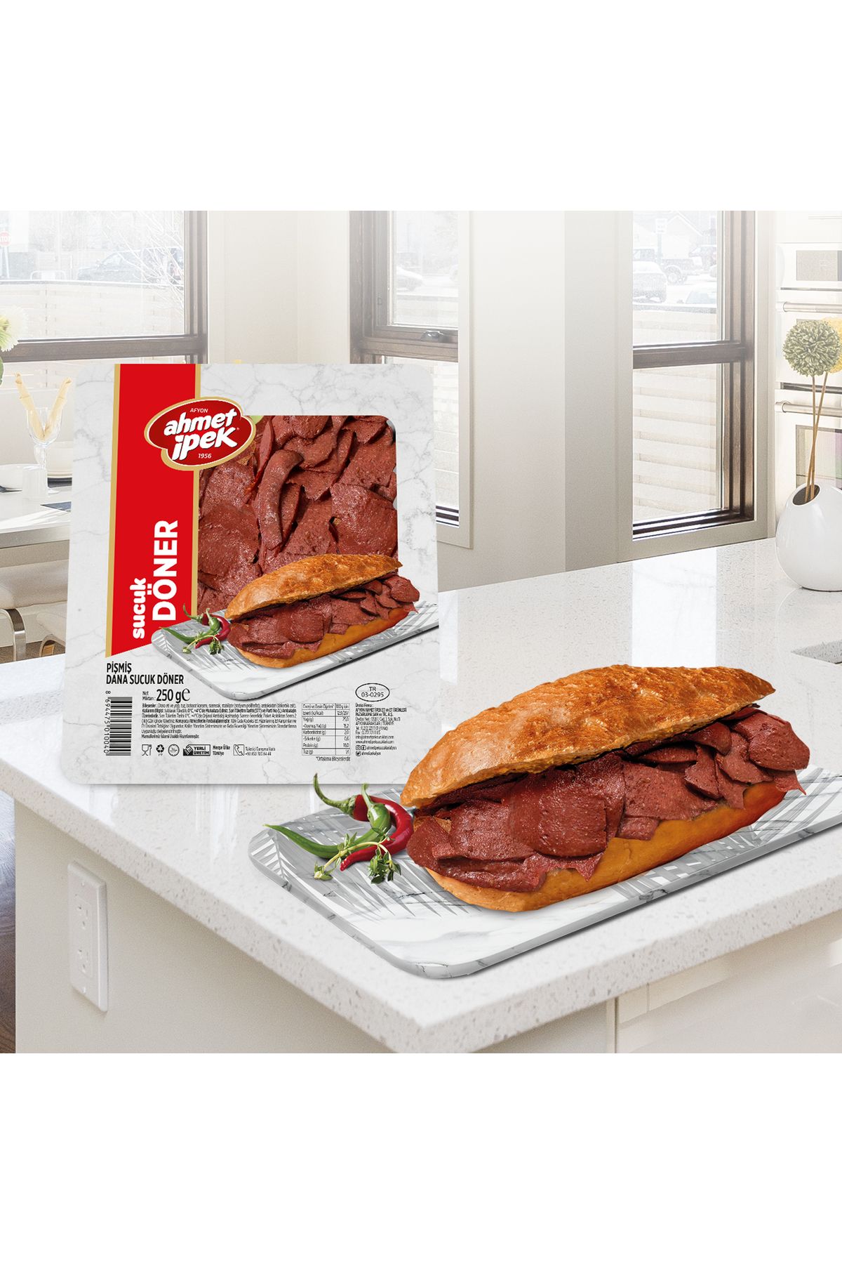 ahmet ipek gurme sucuk döner 250 gr