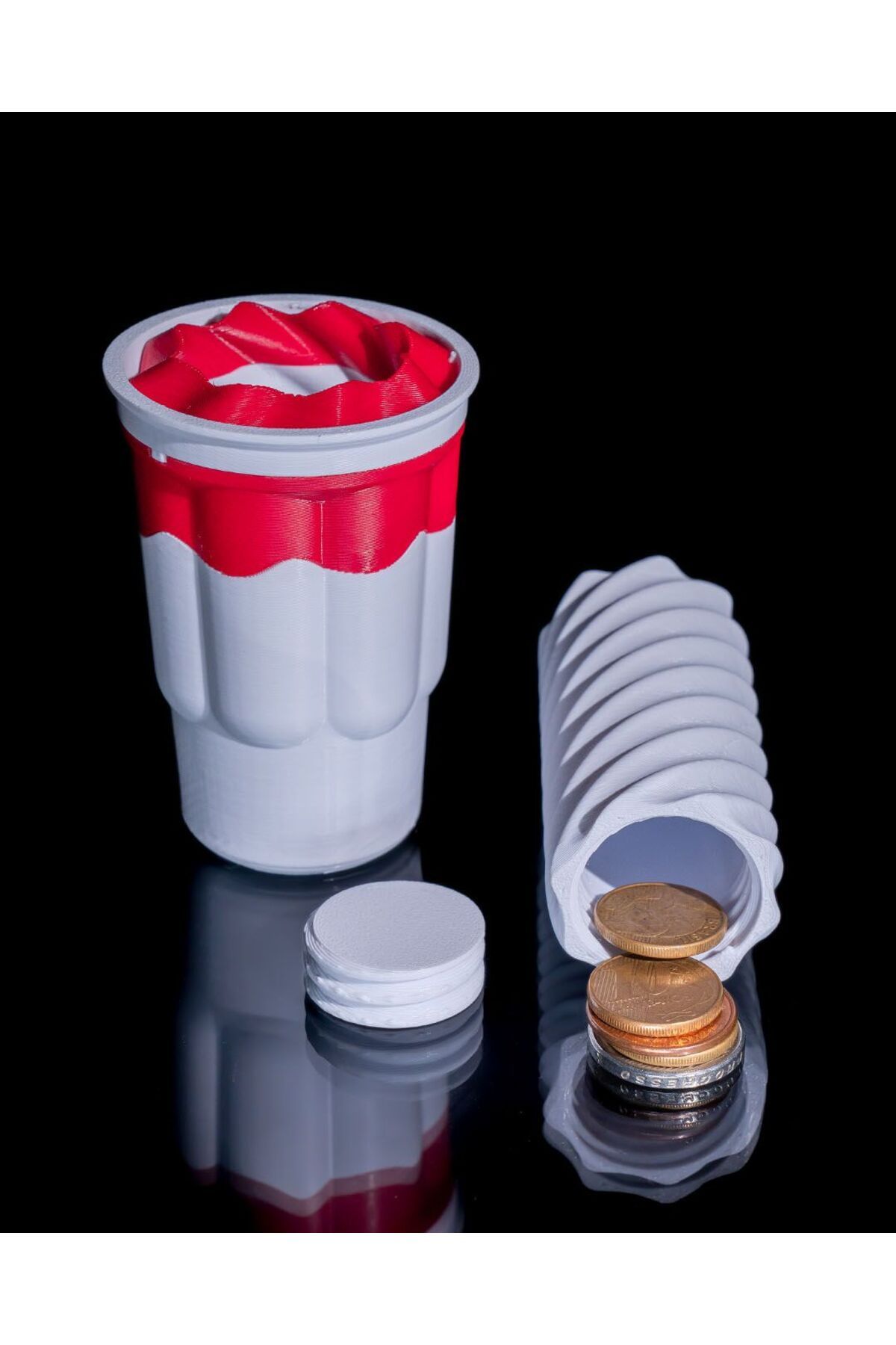 TuransoyCraft-Ice Cream Coin Storage Box Ice Cream Valuables Storage Box 12CM 2