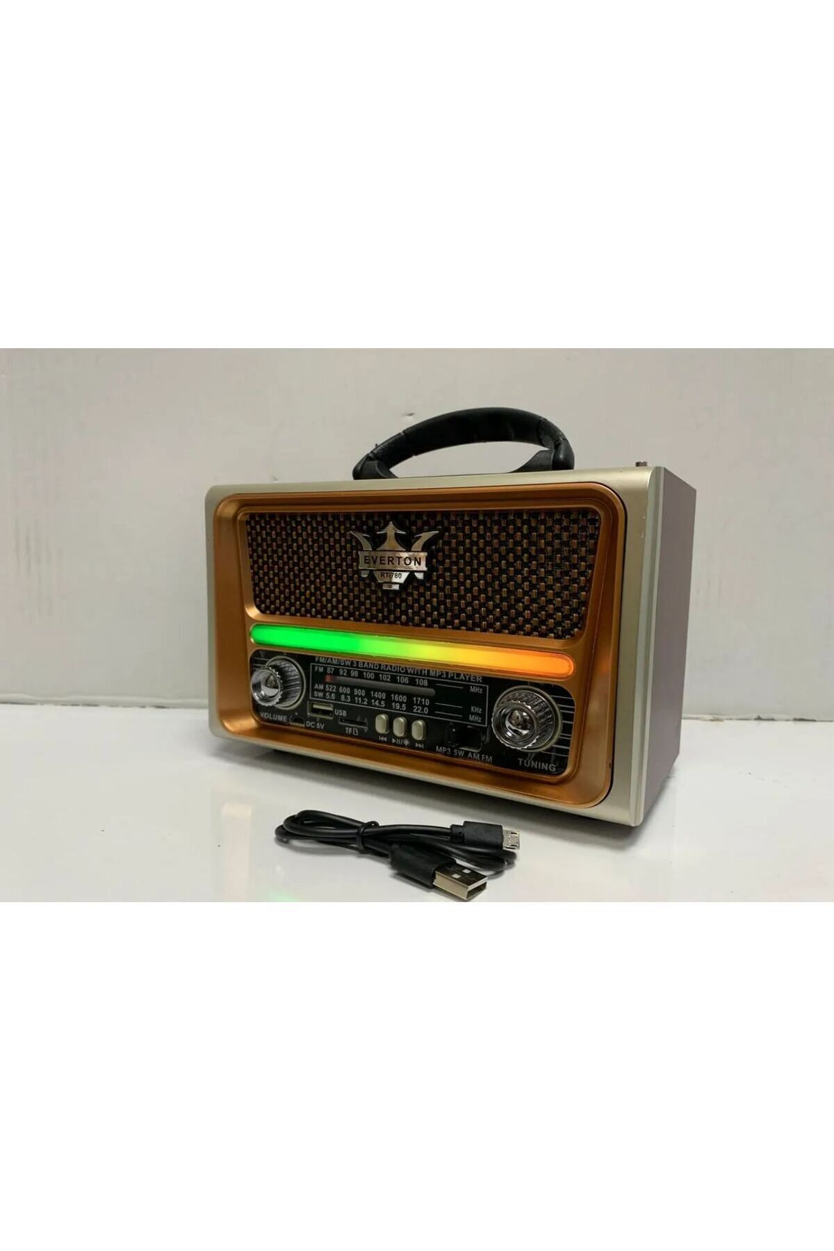 ataşbey RT-780 Bluetooth / Usb / Sd kart/ Aux/ Nostalji Radyo Müzik Kutusu