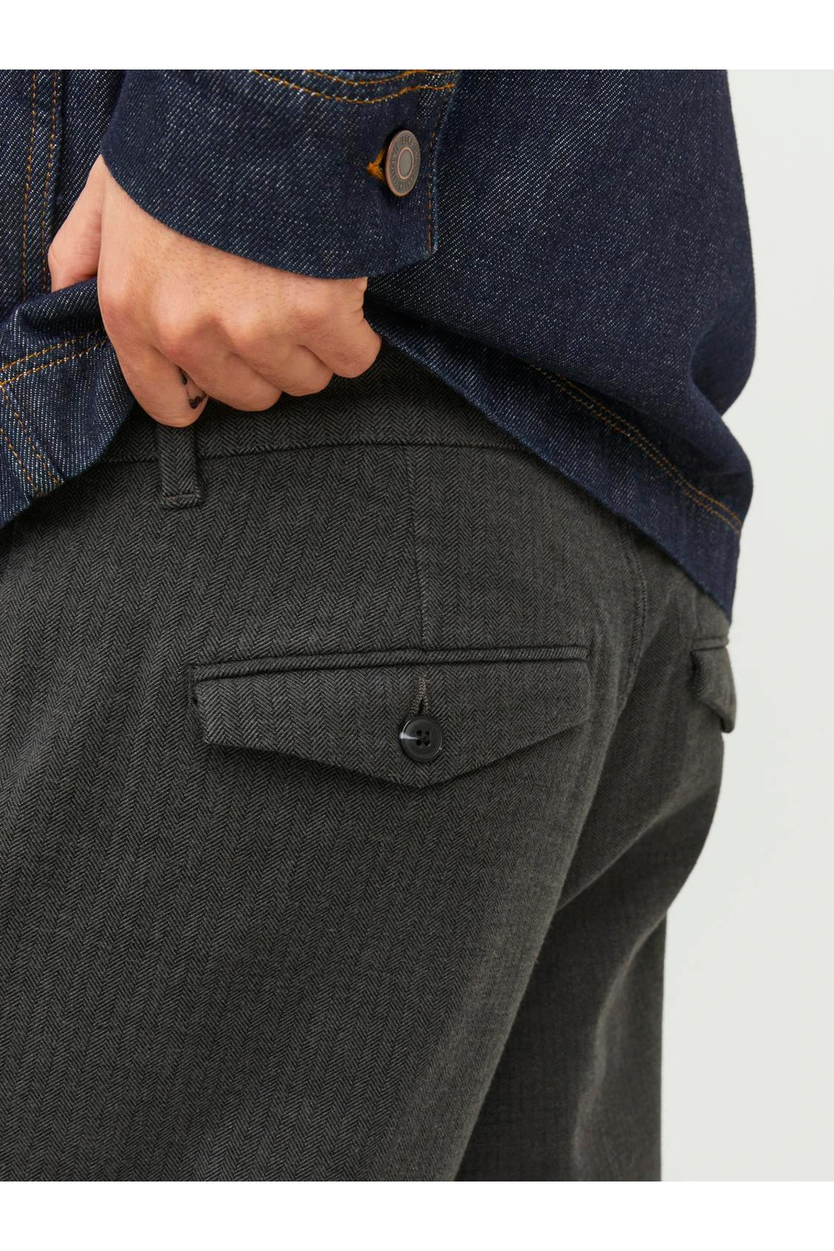 شلوار مردانه راسته فاق نرمال | جک اند جونز Jack & Jones 12242196 - تصویر 6