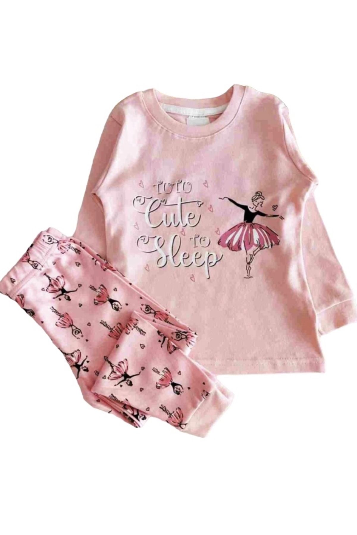 elmas kids Ballerina Girl s Pajama Set 4002 Trendyol