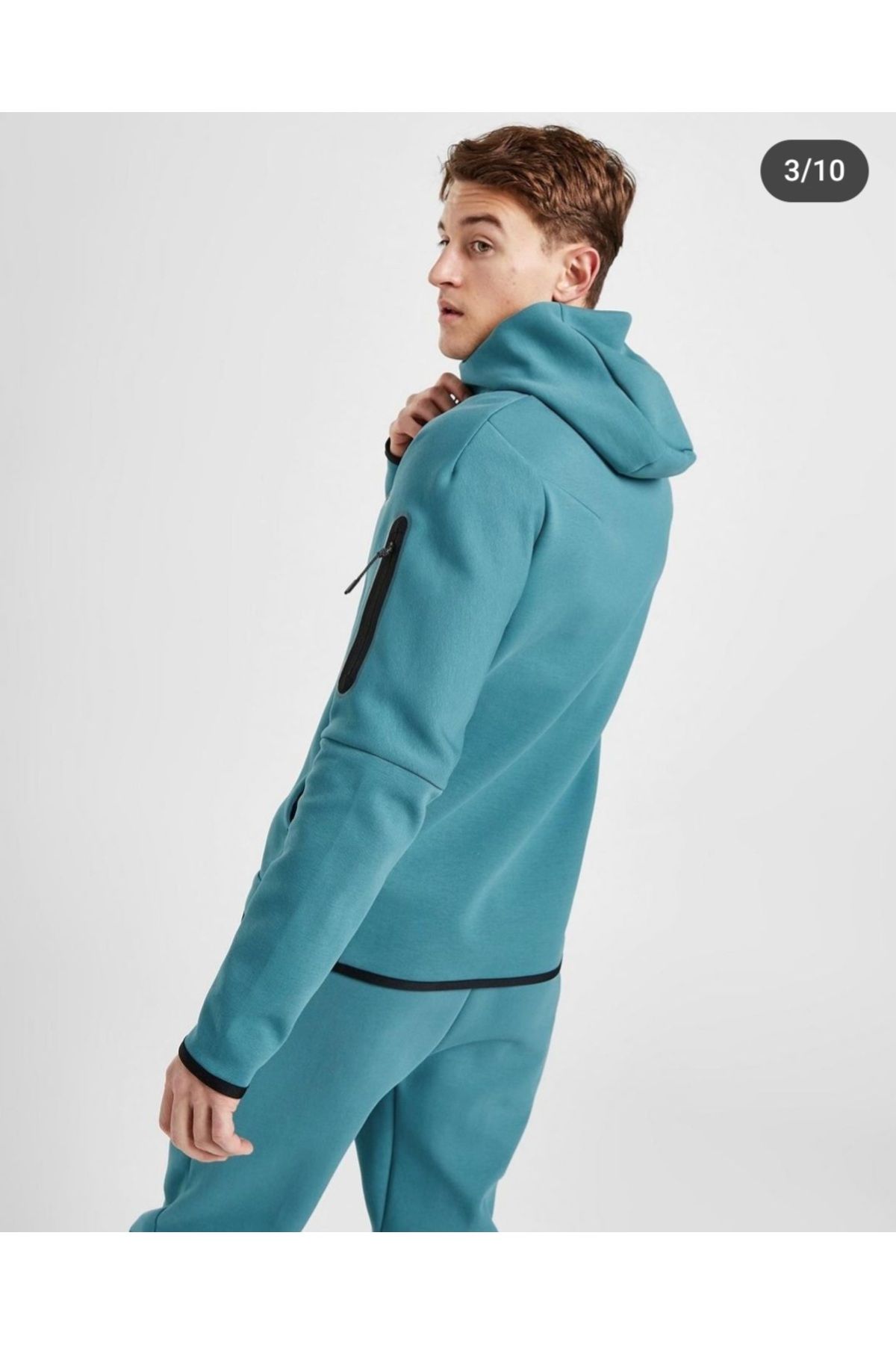 Nike tech blue tracksuit top