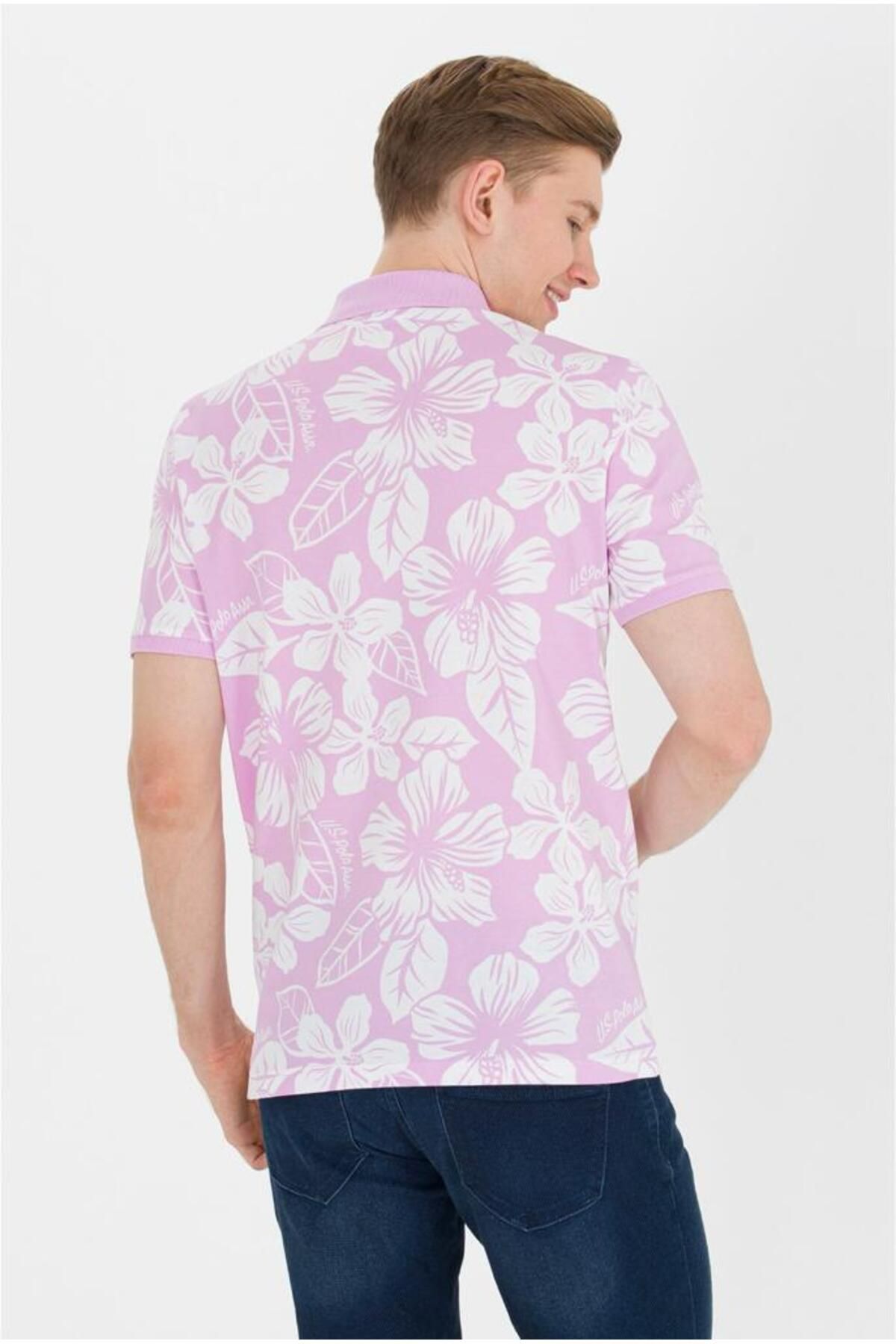 U.S. Polo Assn.-Tricou cu gât polo Magnolia pentru bărbați 5