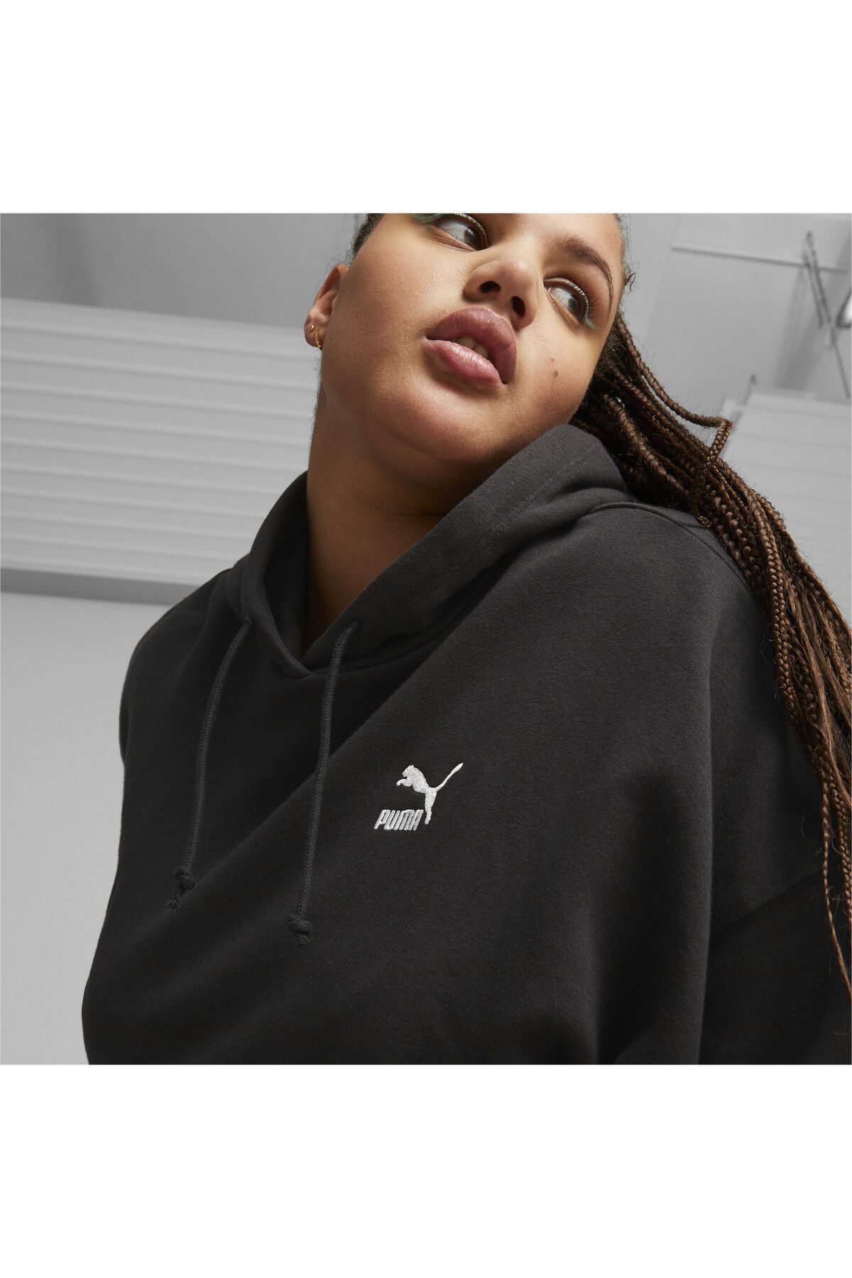 Cropped hoodie puma cheap