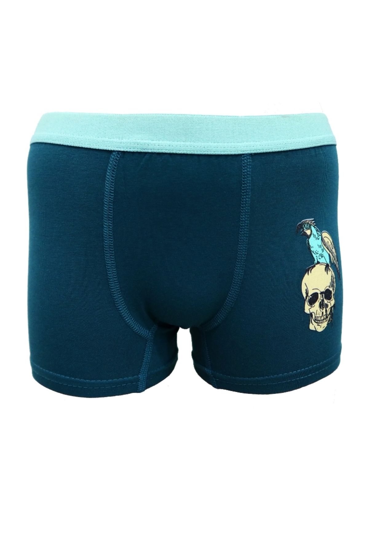 ALYA UNDERWEAR Boys' Boxer Shorts, Pirate Printed Pack of 3 - Trendyol