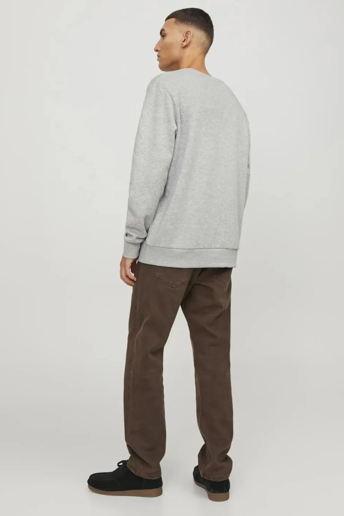 سویشرت مردانه طرح دار آستین استاندارد | جک اند جونز Jack & Jones 12247523 - تصویر 3