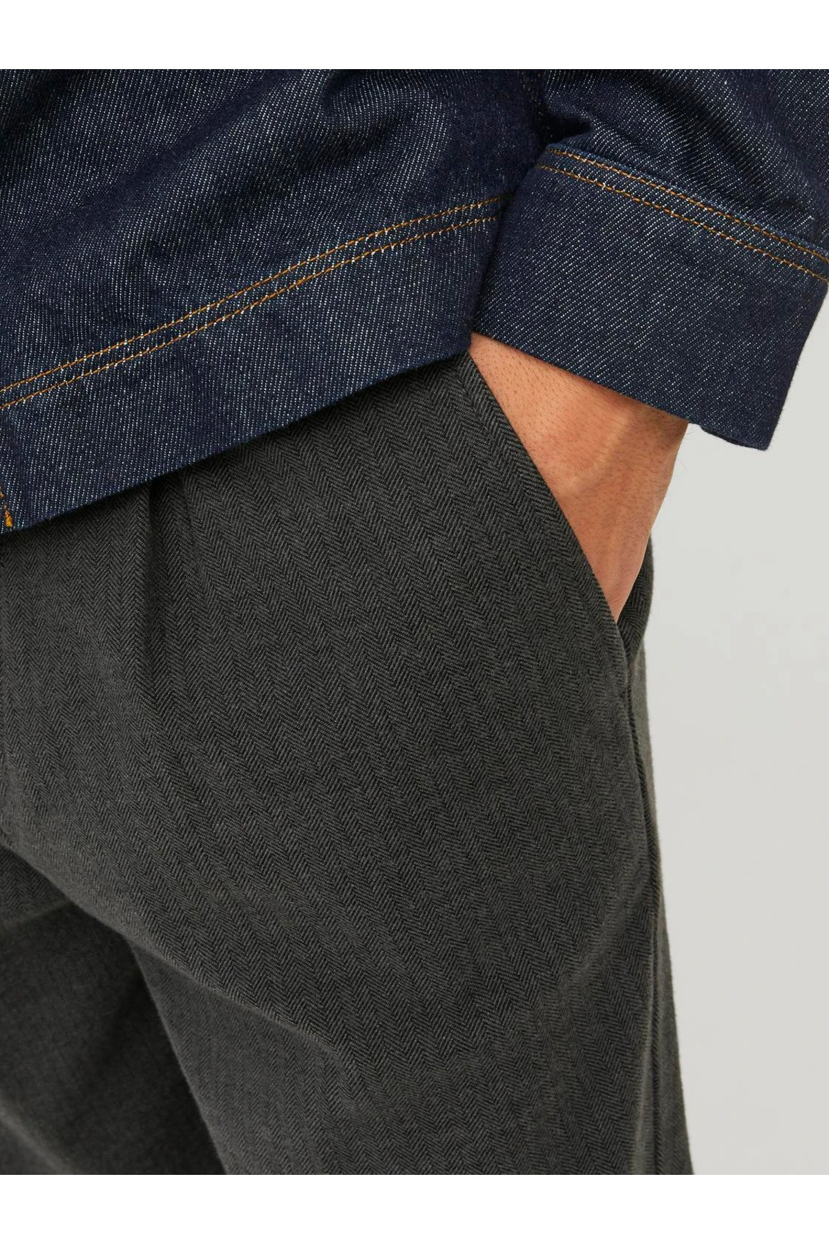 شلوار مردانه راسته فاق نرمال | جک اند جونز Jack & Jones 12242196 - تصویر 7
