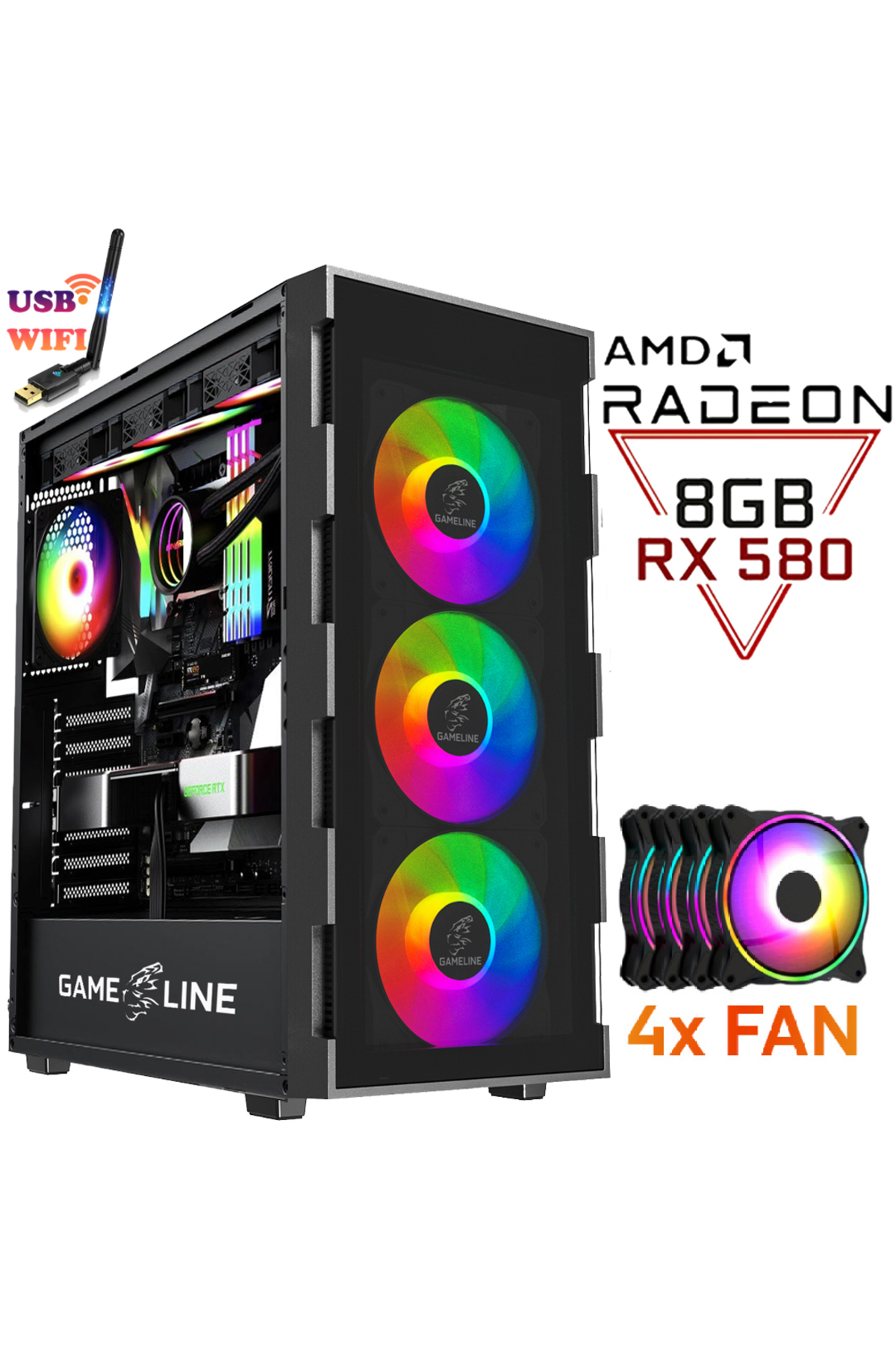 PC パソコン コンピュータ R5 5500 rx5500xt 32GB 1TB