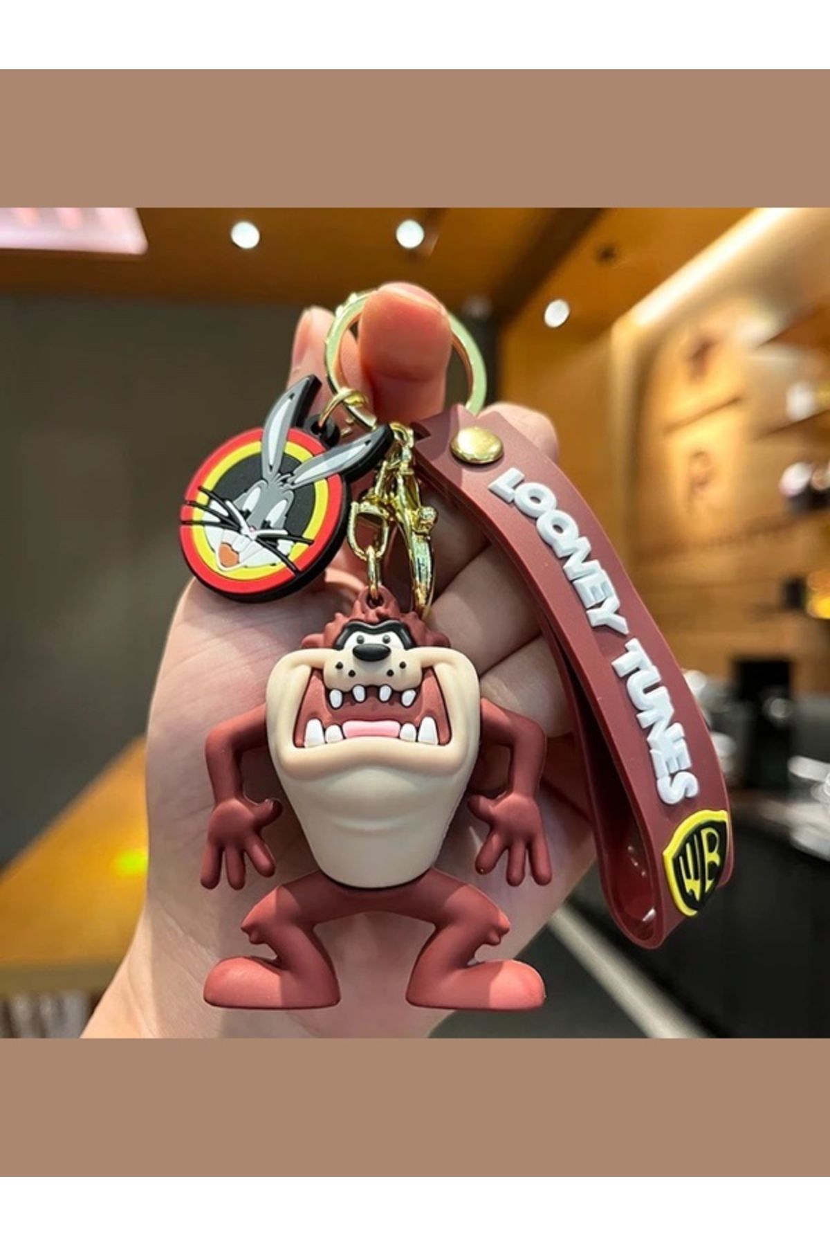 Tasmanian devil keychain on sale