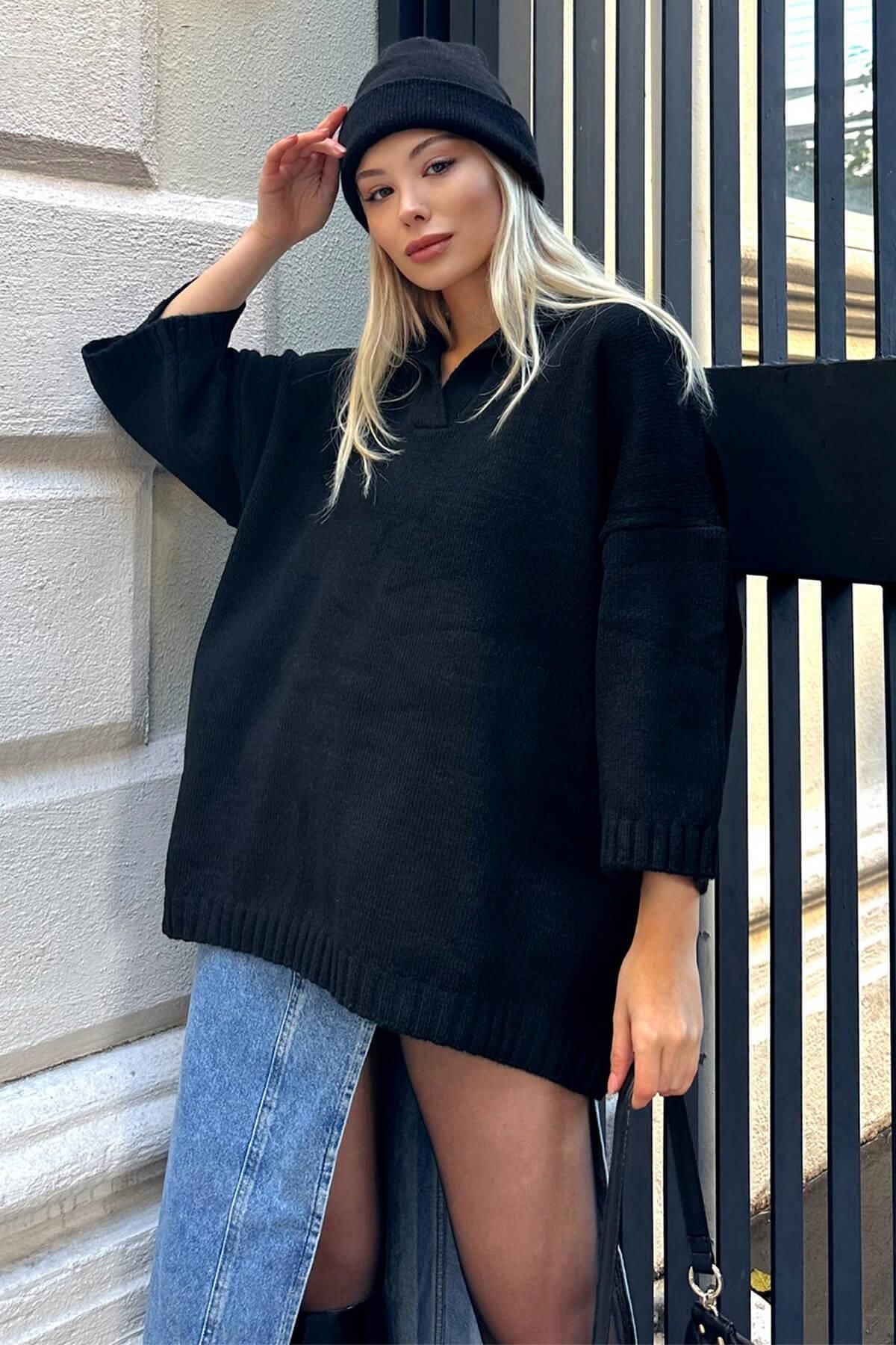 Three quarter sleeve new arrivals sweater