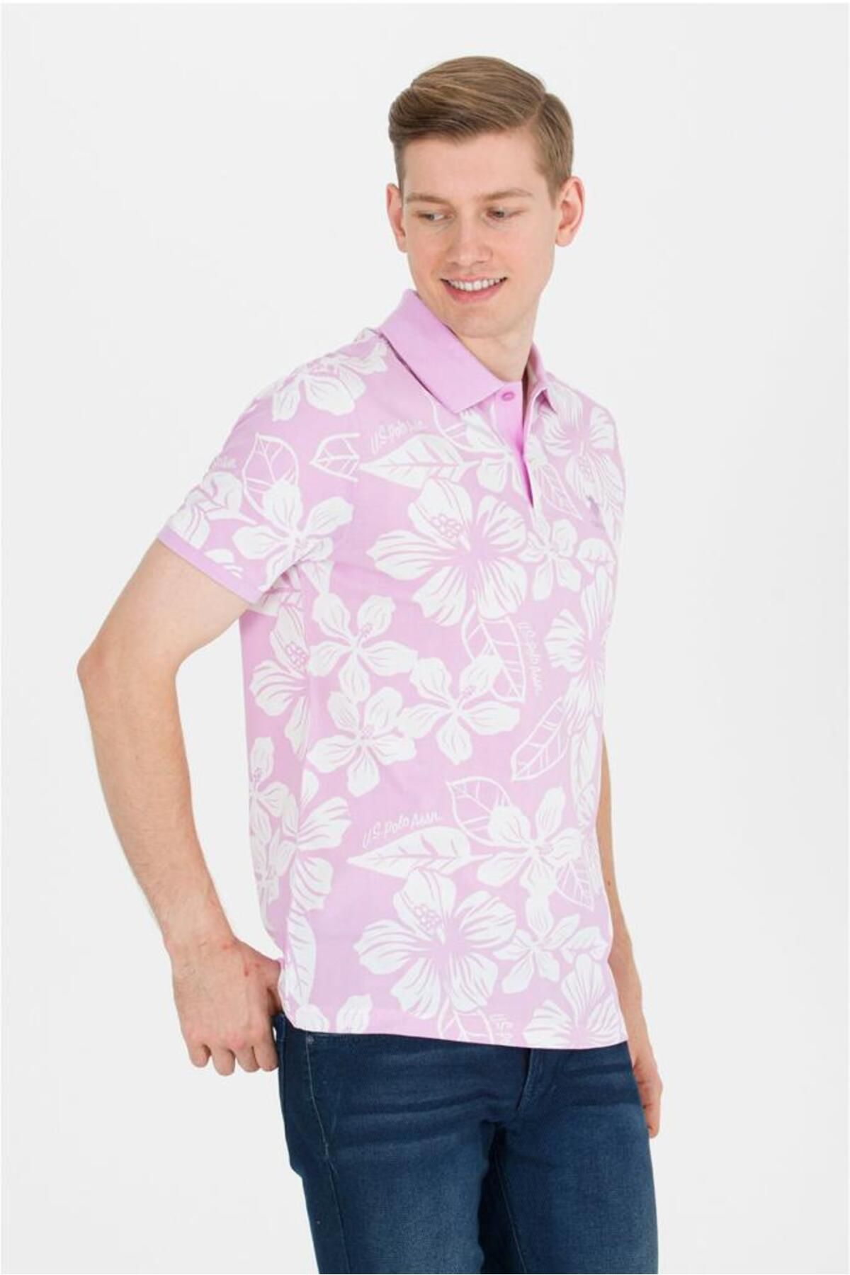 U.S. Polo Assn.-Tricou cu gât polo Magnolia pentru bărbați 3