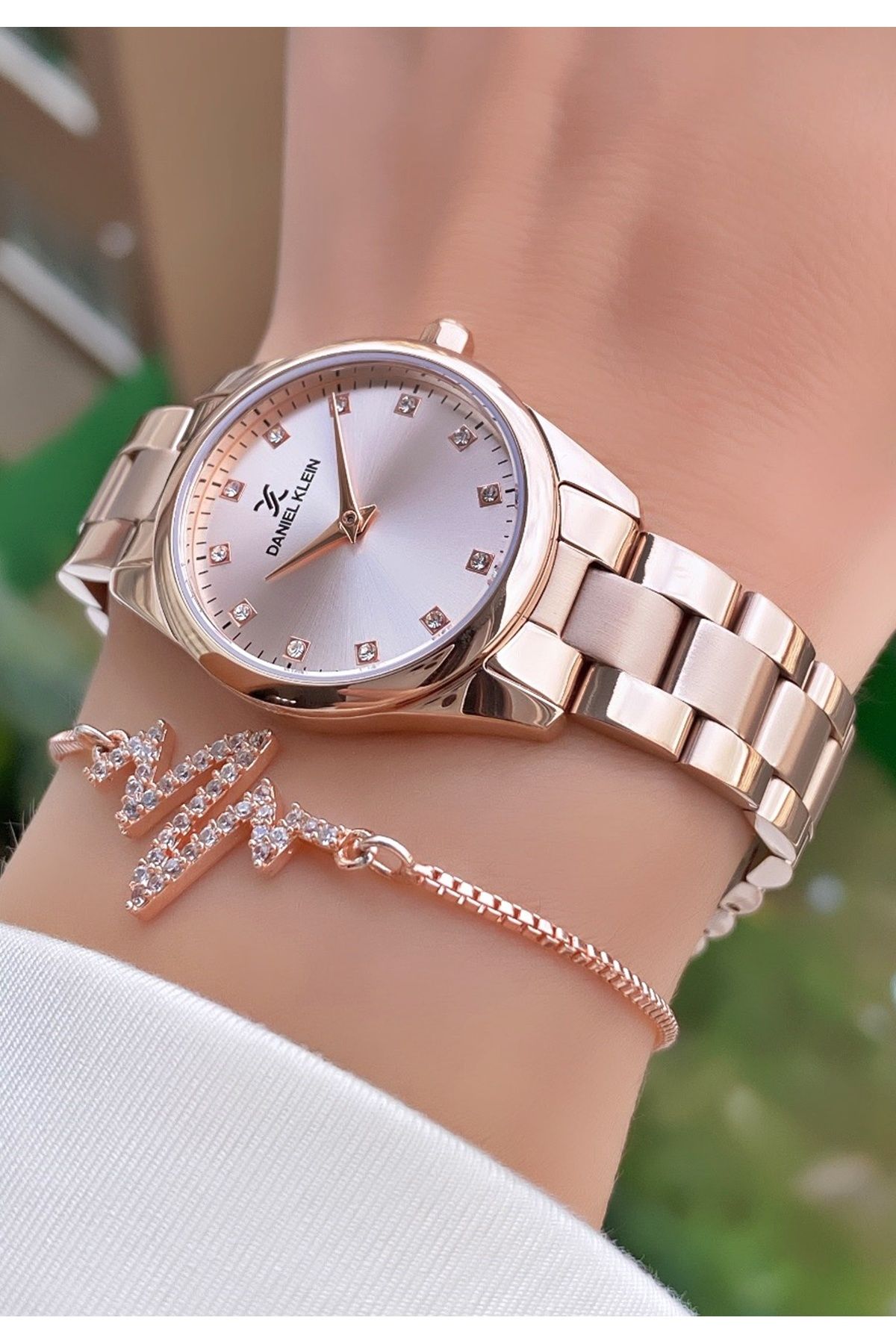 Daniel klein rose outlet gold watches