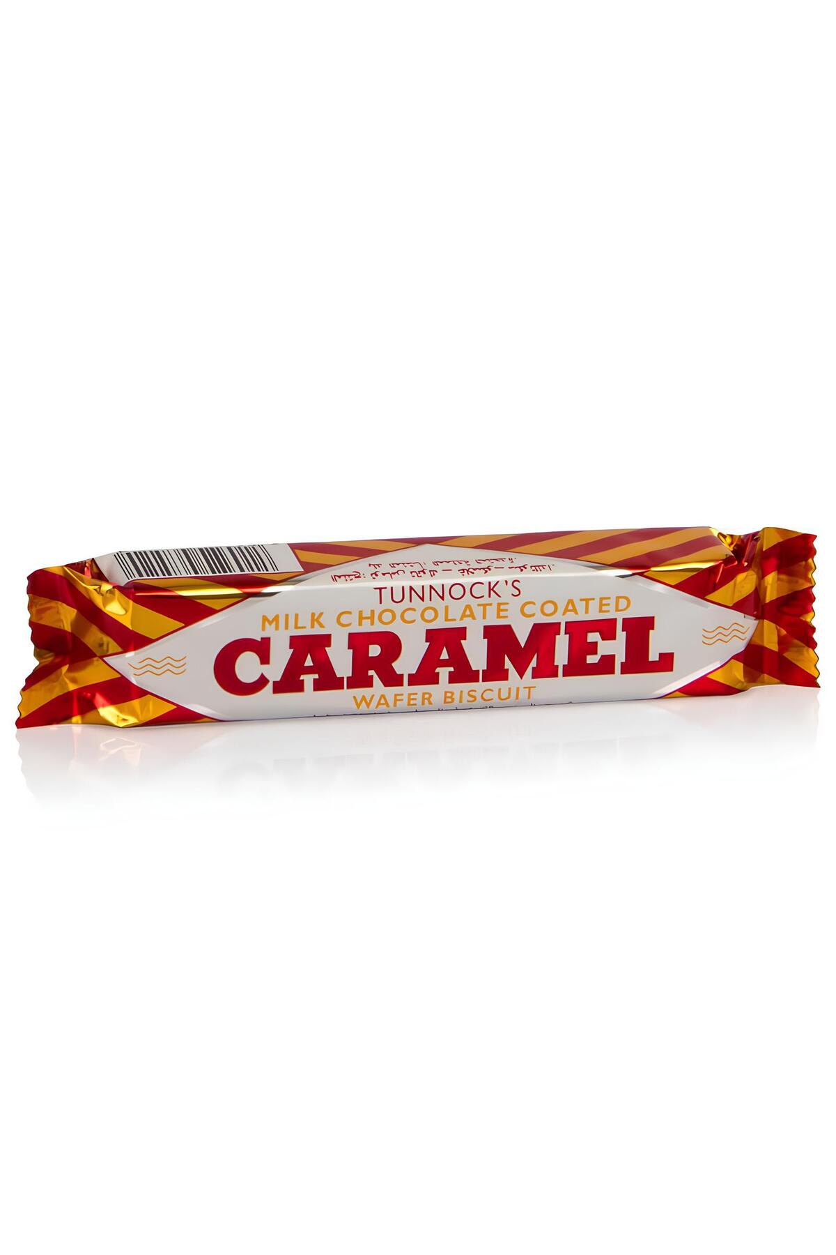 Tunnocks Tunnock's Milk Chocolate Coated Caramel Wafer Biscuit 37g