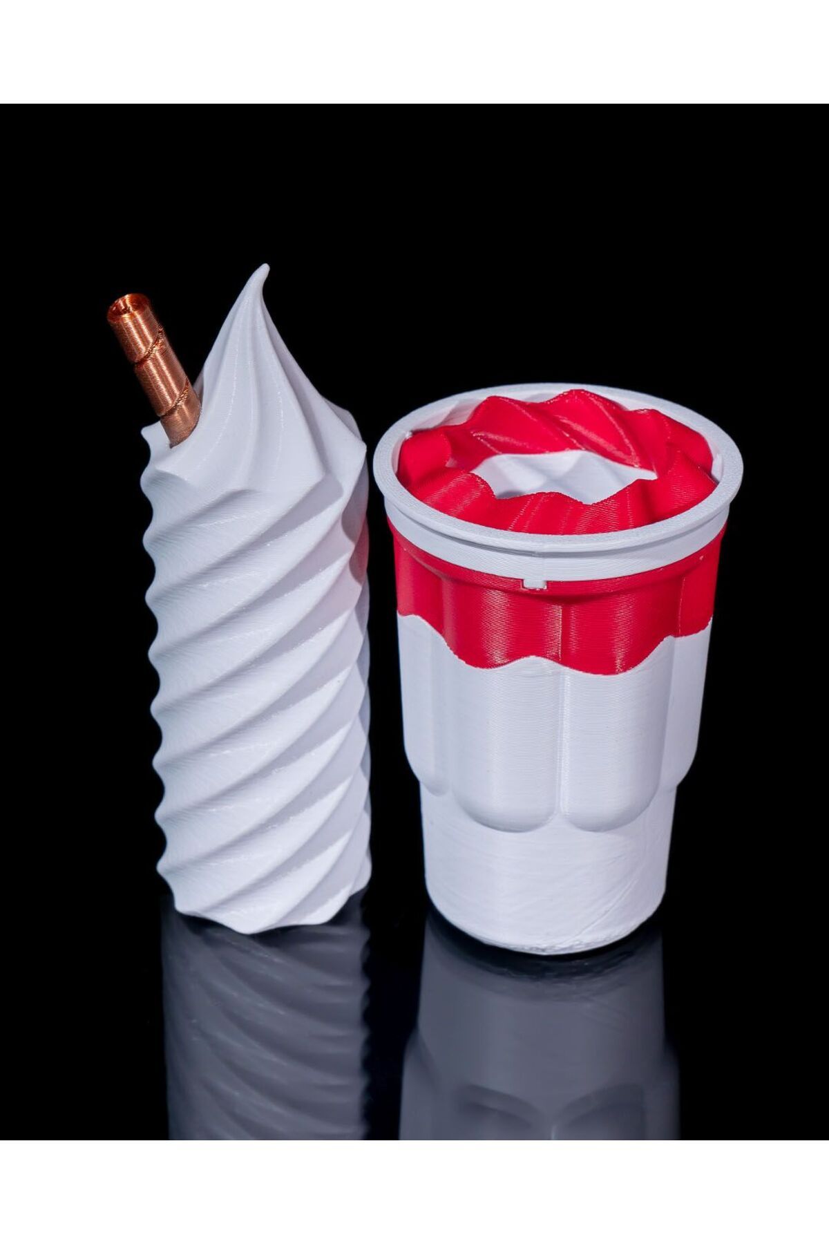 TuransoyCraft-Ice Cream Coin Storage Box Ice Cream Valuables Storage Box 12CM 3